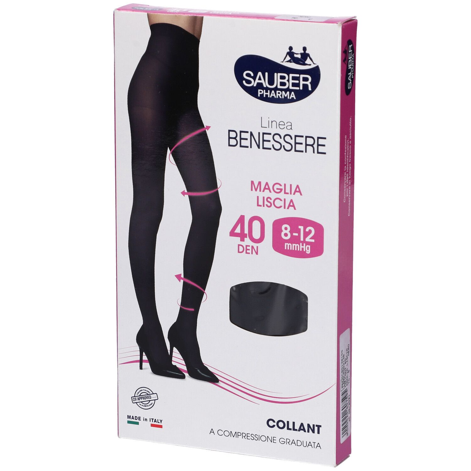 Collant Velato Sauber 8-12Mmgh Nero 5