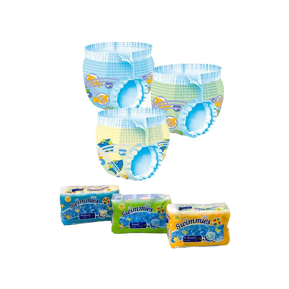 Swimmies Pannolino Pants S3 12 Kg+ Taglia M 11 Pezzi