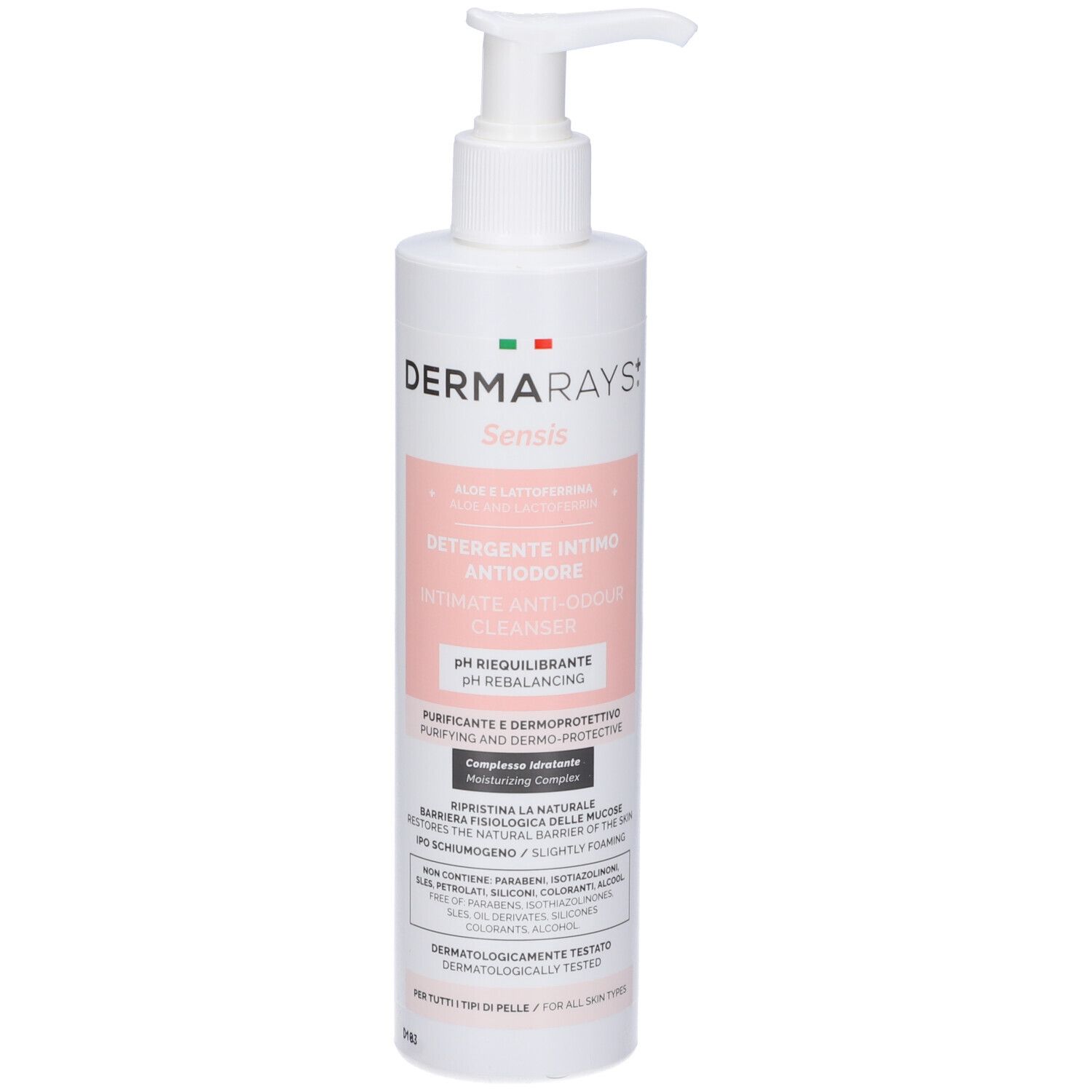 DermaRays+ Sensis Detergente Intimo Antiodore 250ml