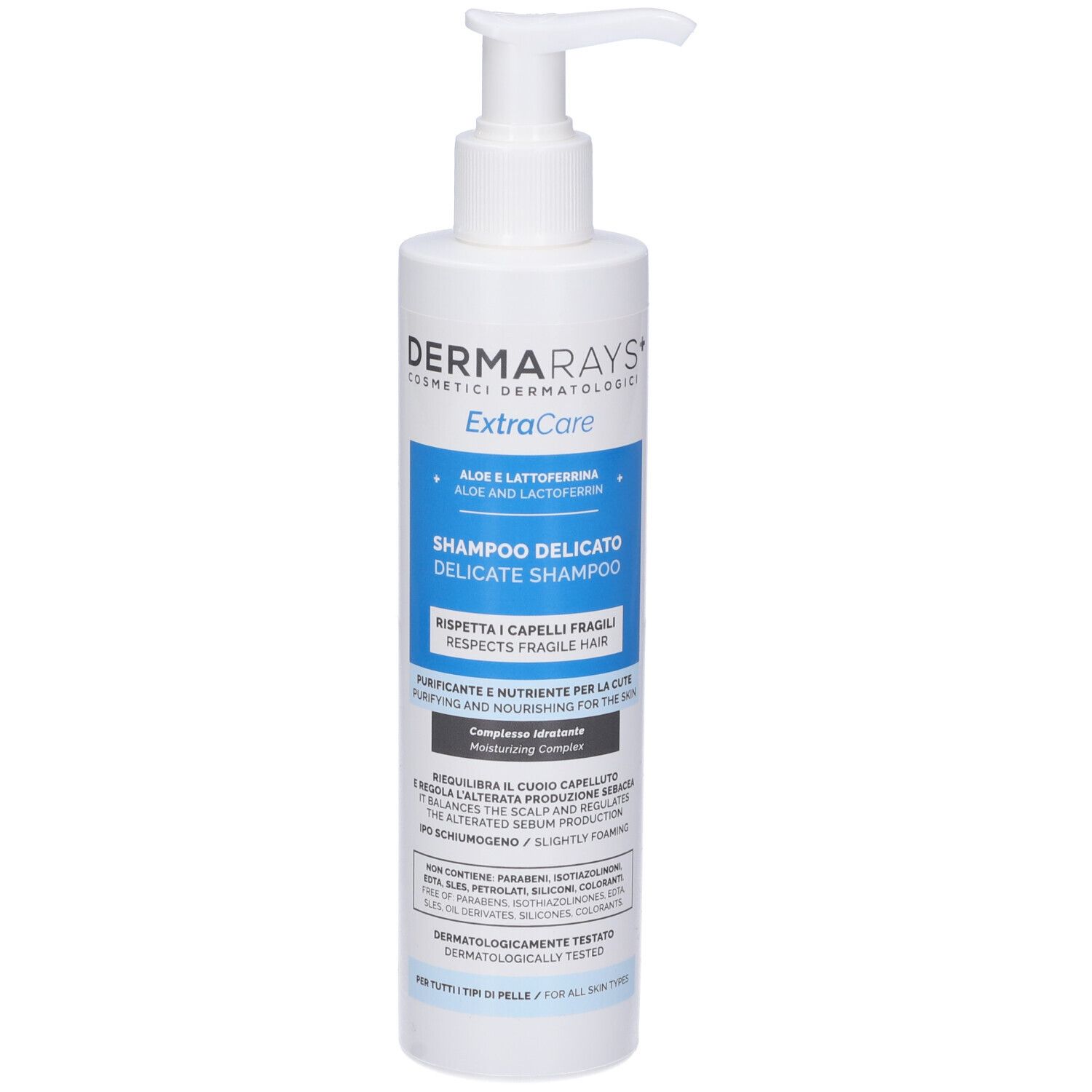 DermaRays+ ExtraCare Shampoo Delicato 250ml