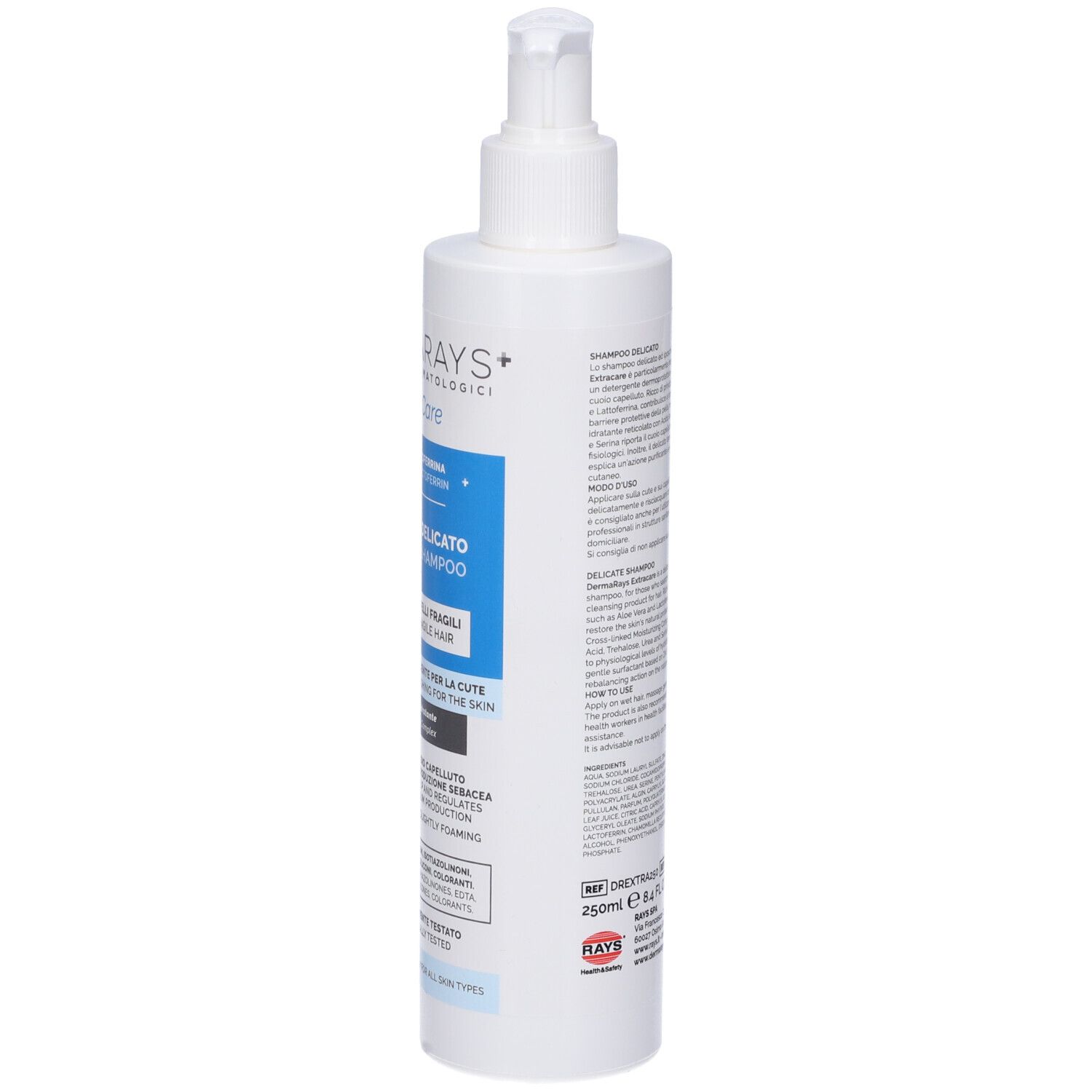 DermaRays+ ExtraCare Shampoo Delicato 250ml