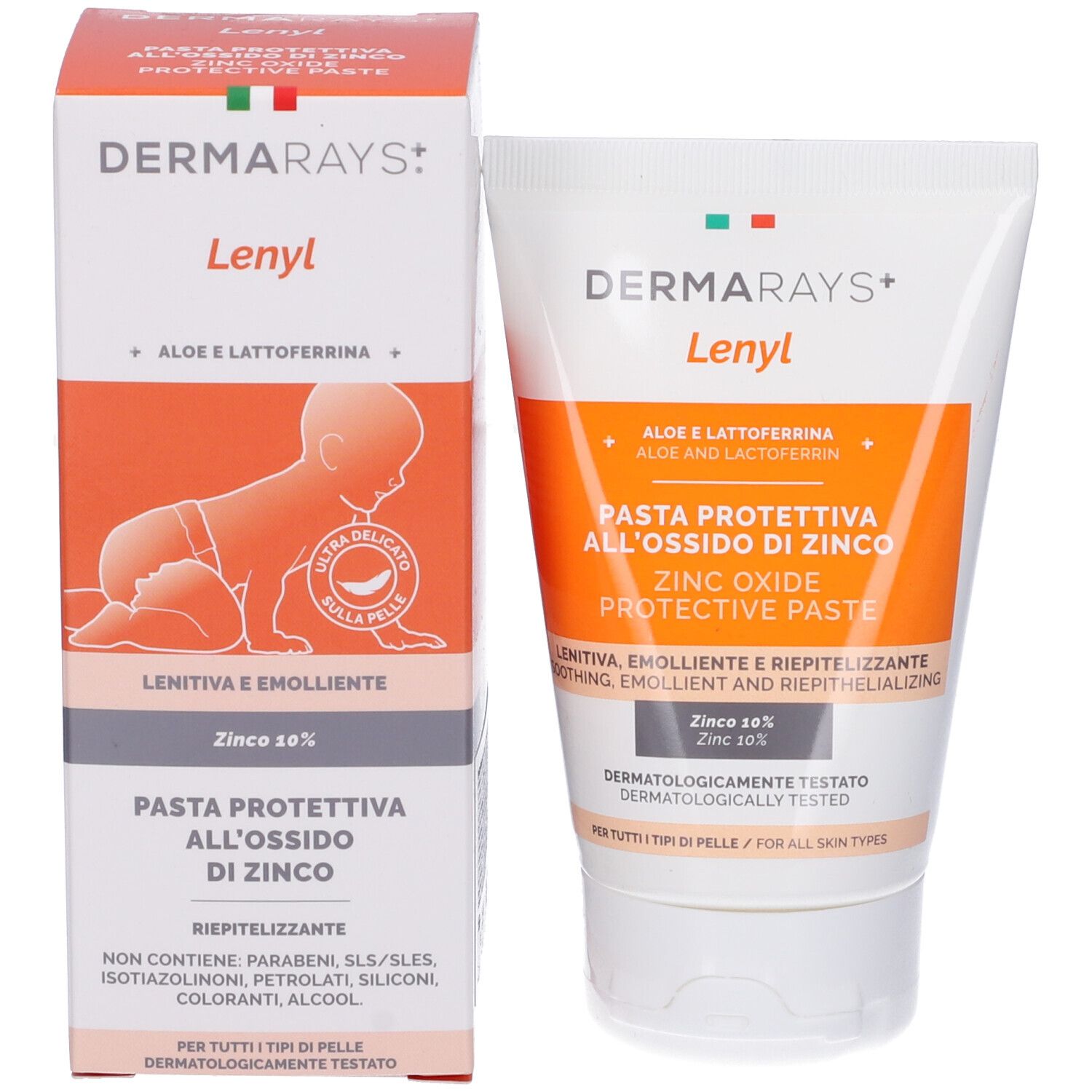 DermaRays+ Lenyl Pasta Protettiva all’ossido di Zinco