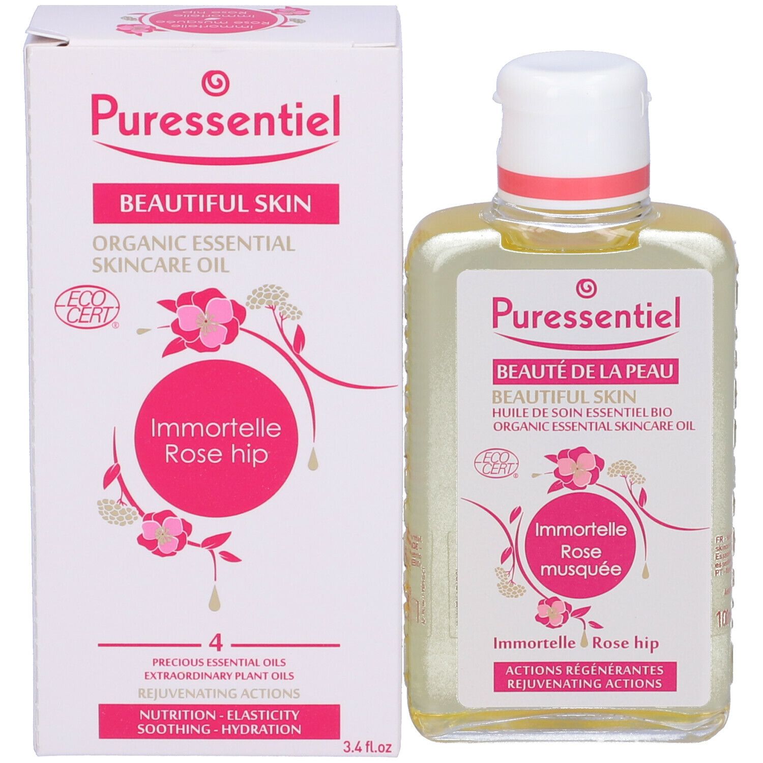 Puressentiel Bellezza Della Pelle Olio Di Trattamento Essenziale Bio