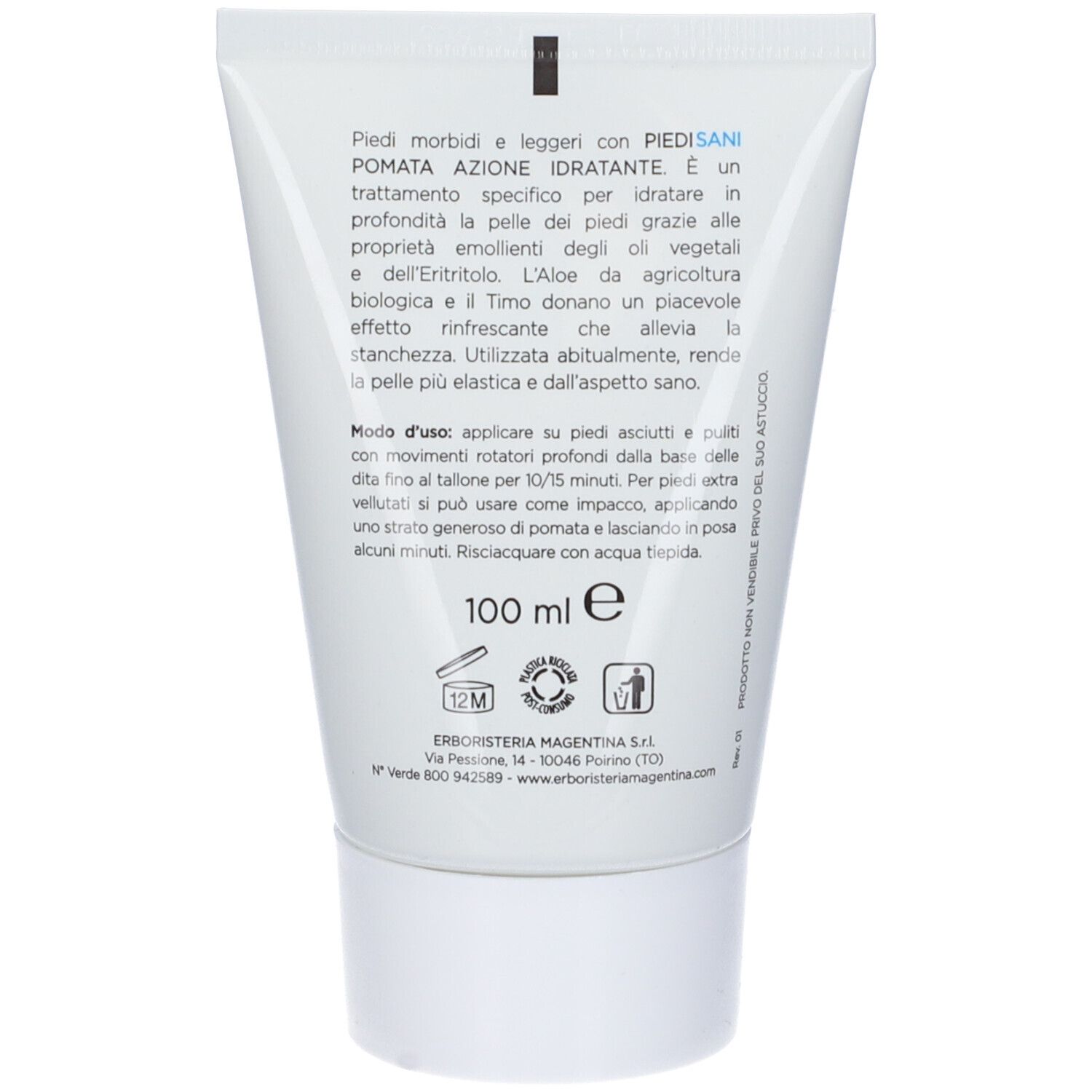 Piedisani Pomata Idratante 100 Ml