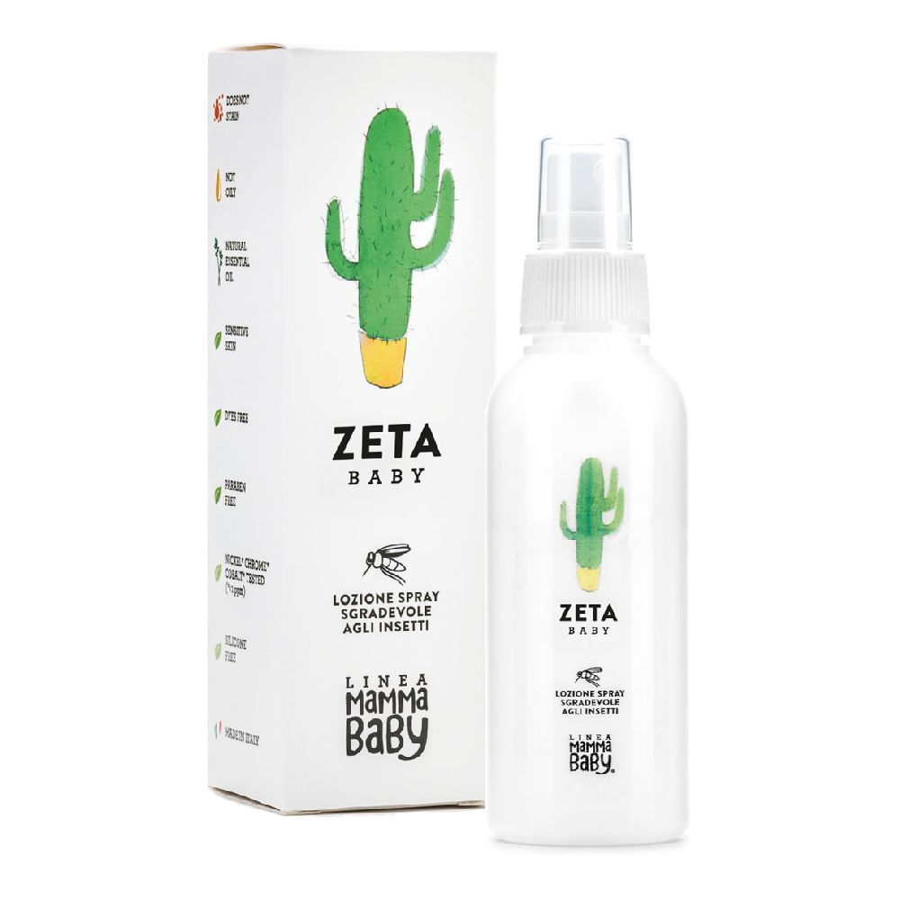 Linea Mammababy Zeta Baby Lozione Spray Sgradevole Agli Inse0 Ml