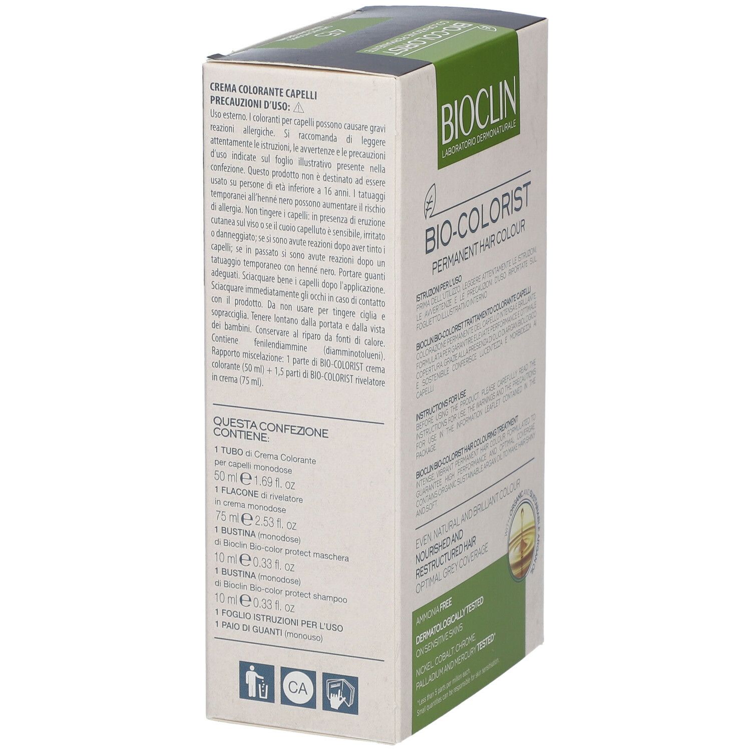 BIOCLIN Bio-Colorist 4.5 Castano Mogano