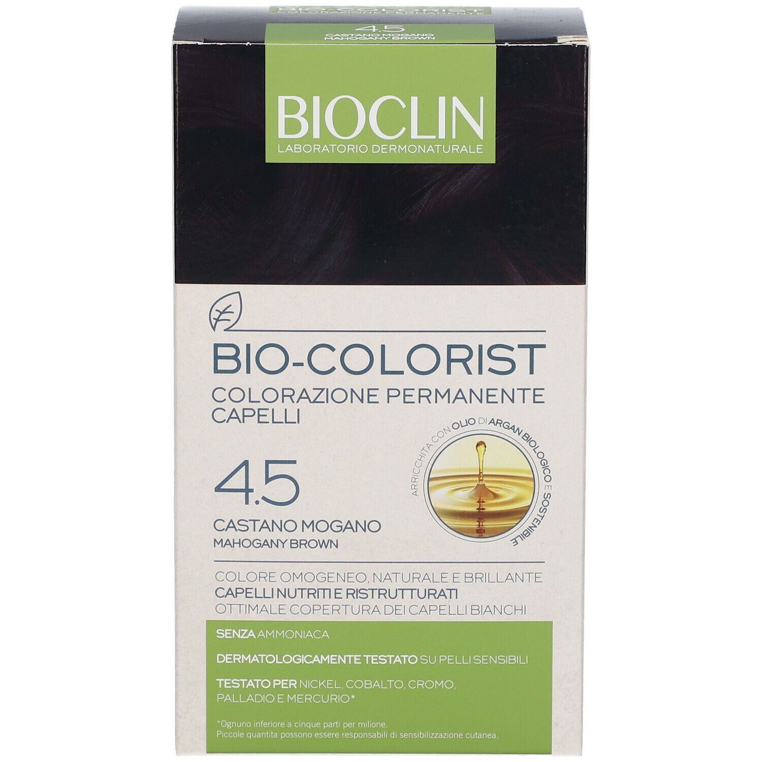 BIOCLIN Bio-Colorist 4.5 Castano Mogano