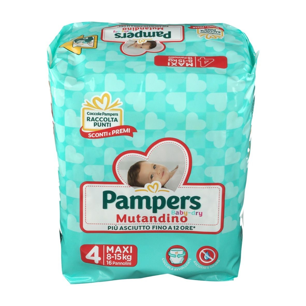 Pampers Baby Dry Mutandino 4 Maxi