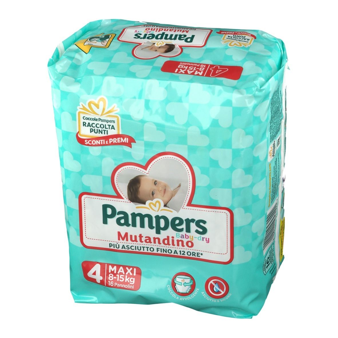Pampers Baby Dry Mutandino 4 Maxi