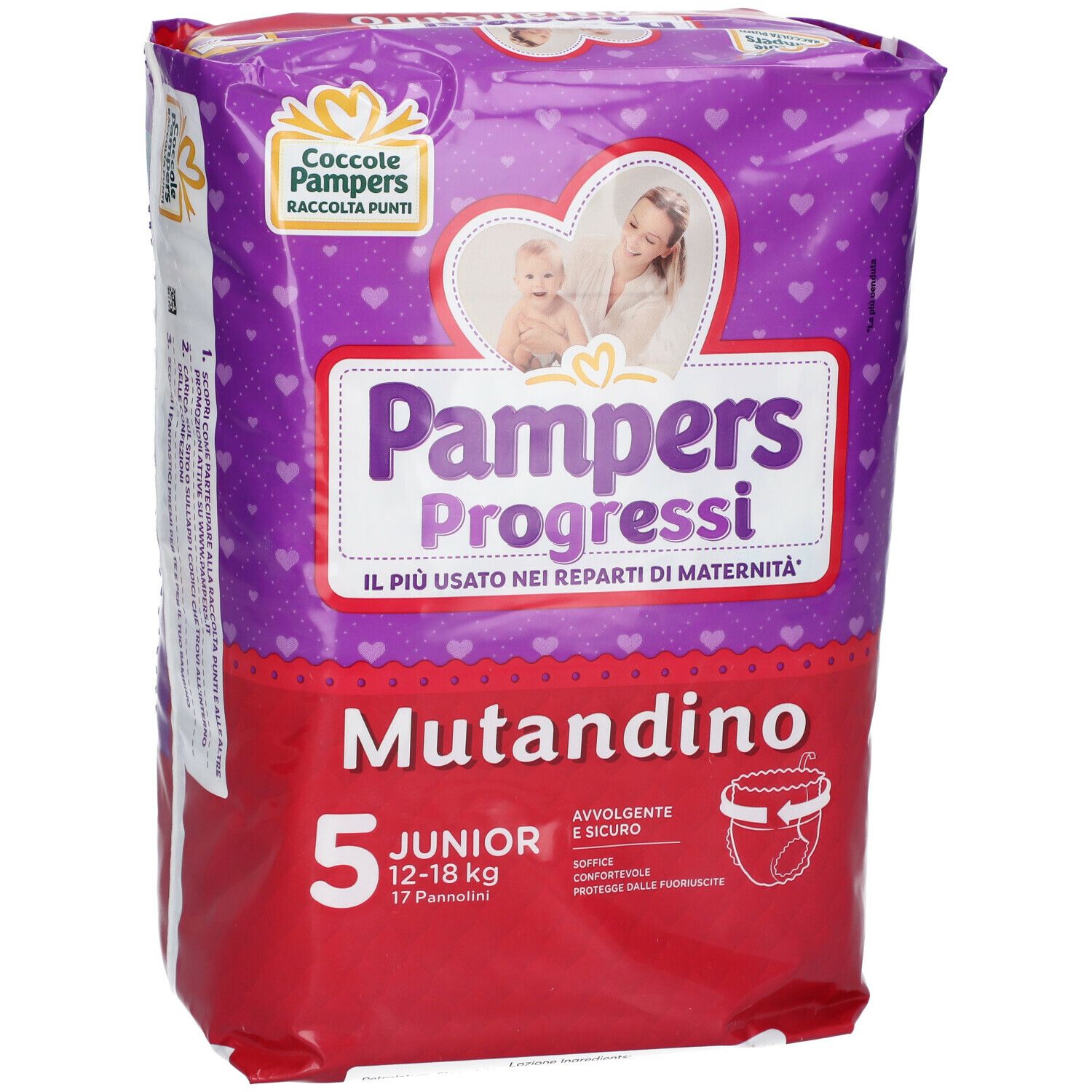 Pampers Progressi Mutandino™ 5 (12-18 Kg)
