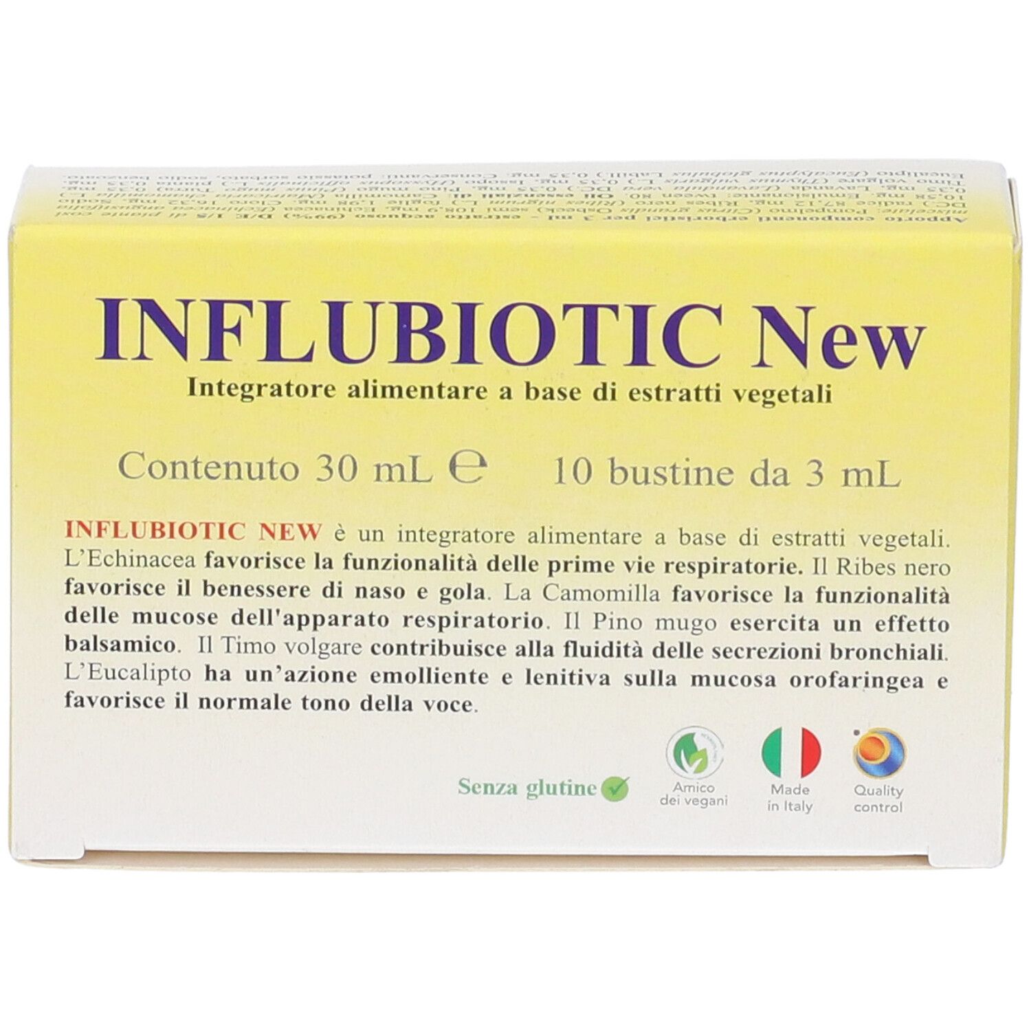 Influbiotic New 10Bust 3Ml