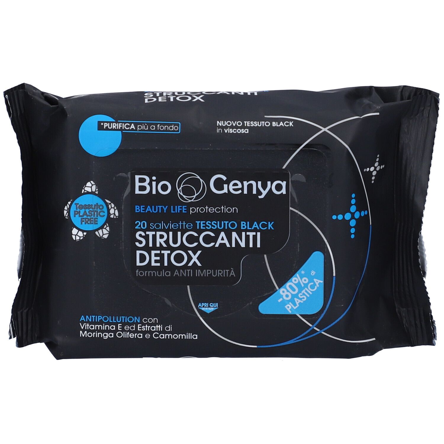 BioGenya Salviette Struccanti Purificanti