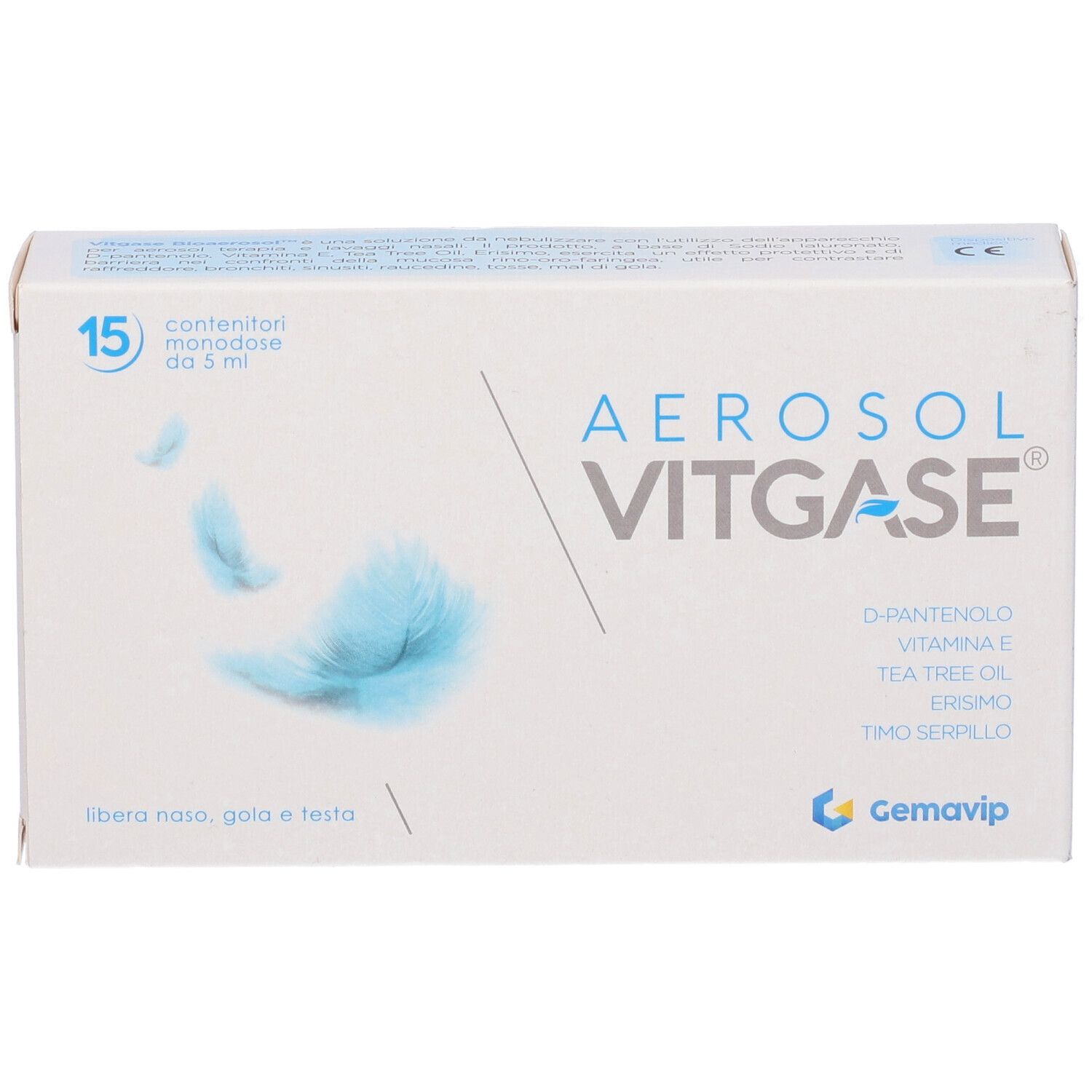 Vitgase Aerosol 15 Flaconcini 5 Ml