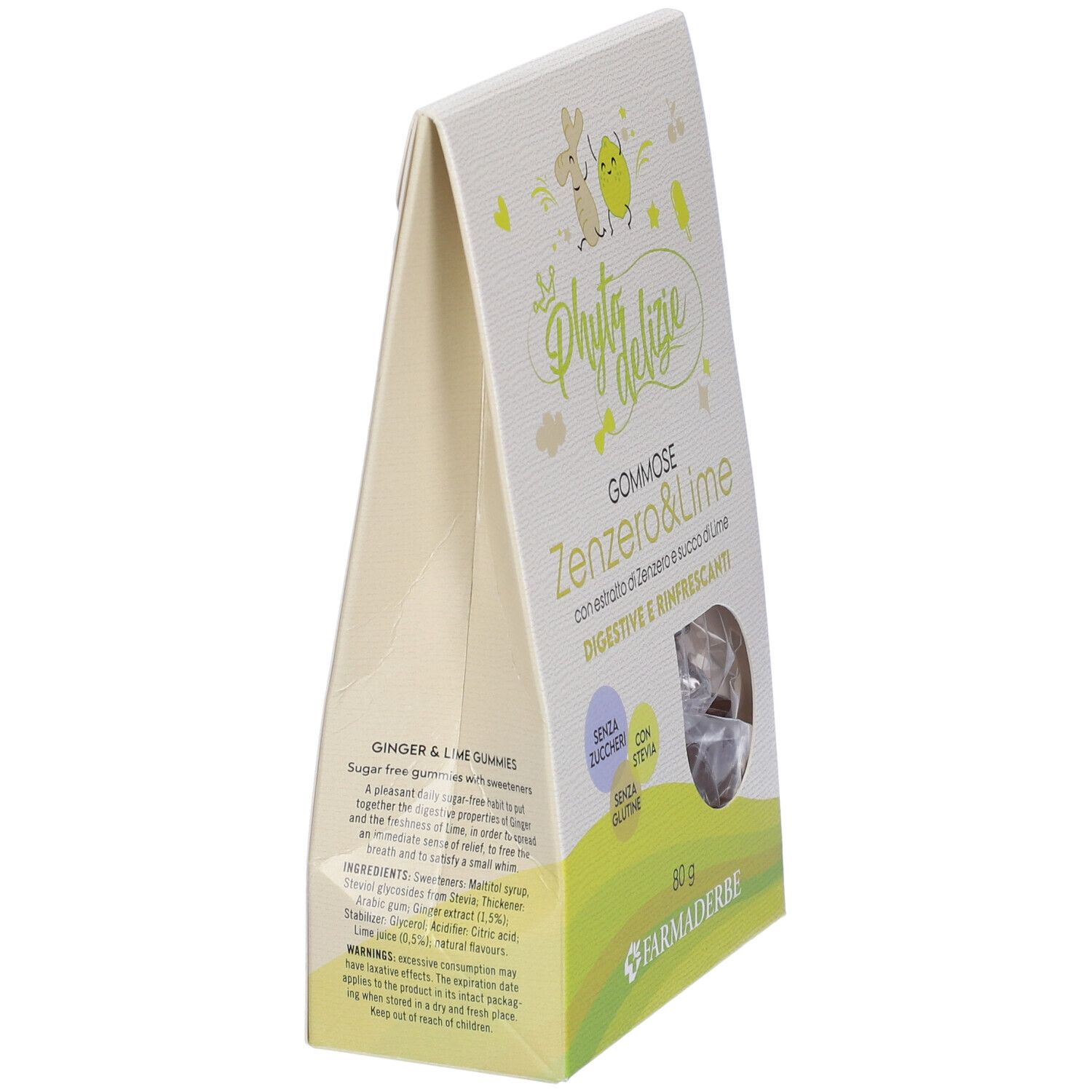 Phyto Delizie Gommose Zenzero Lime 80 G