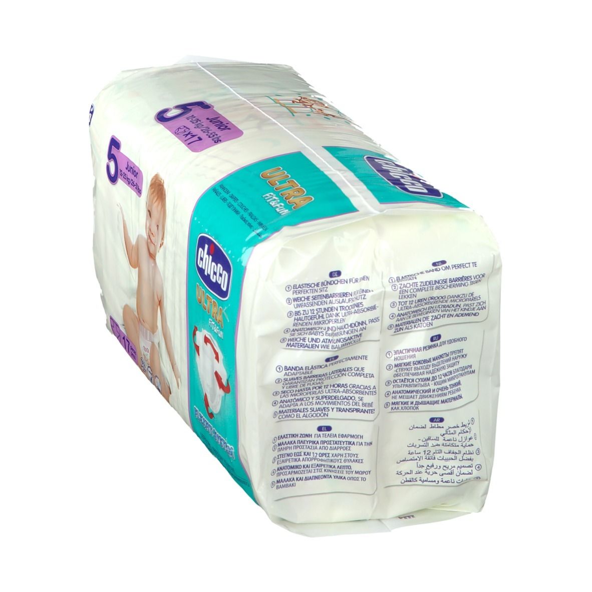 Chicco® Pannolini Ultra Fit&Fun Taglia 5