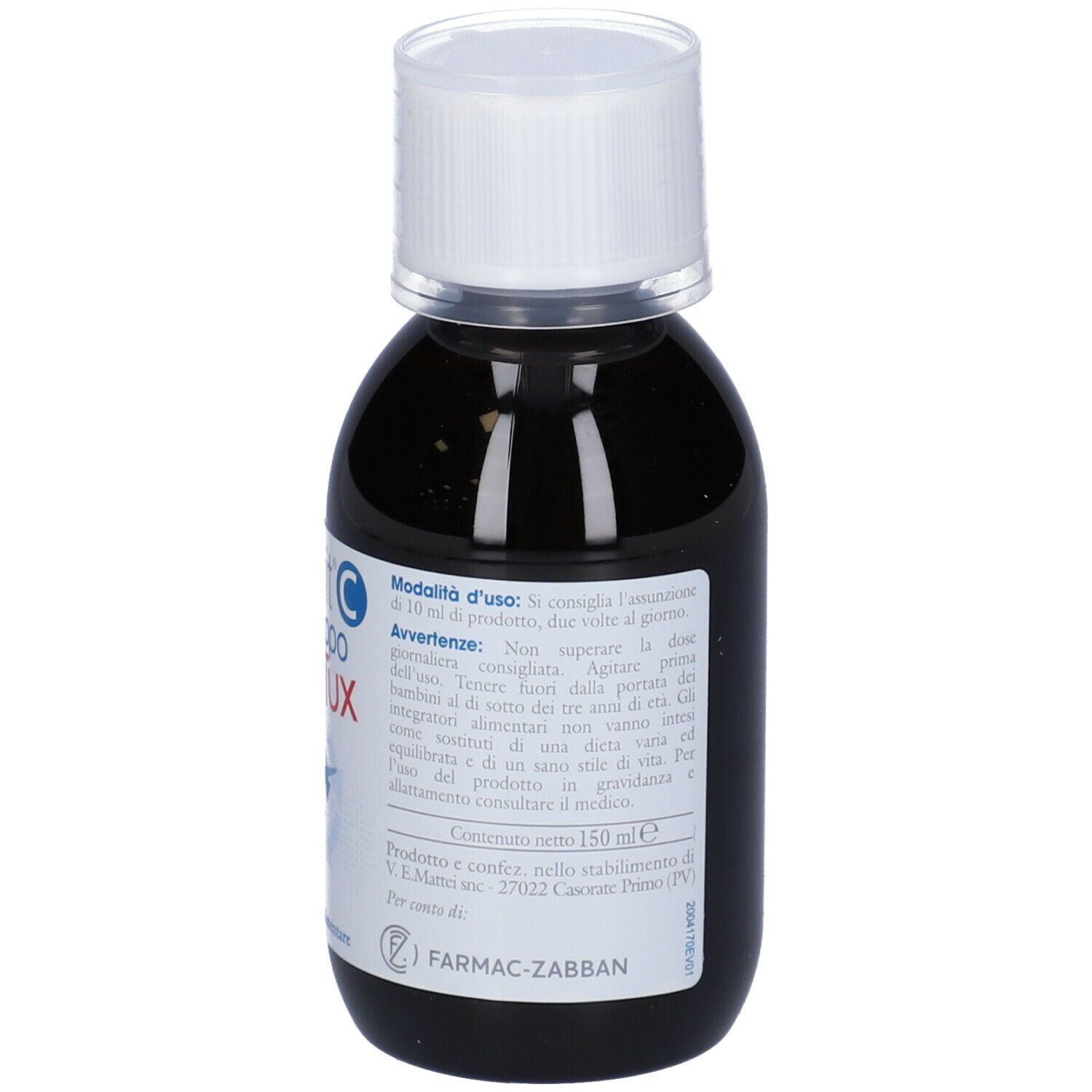 Fluivit C Sciroppo Tux Flacone 150 Ml