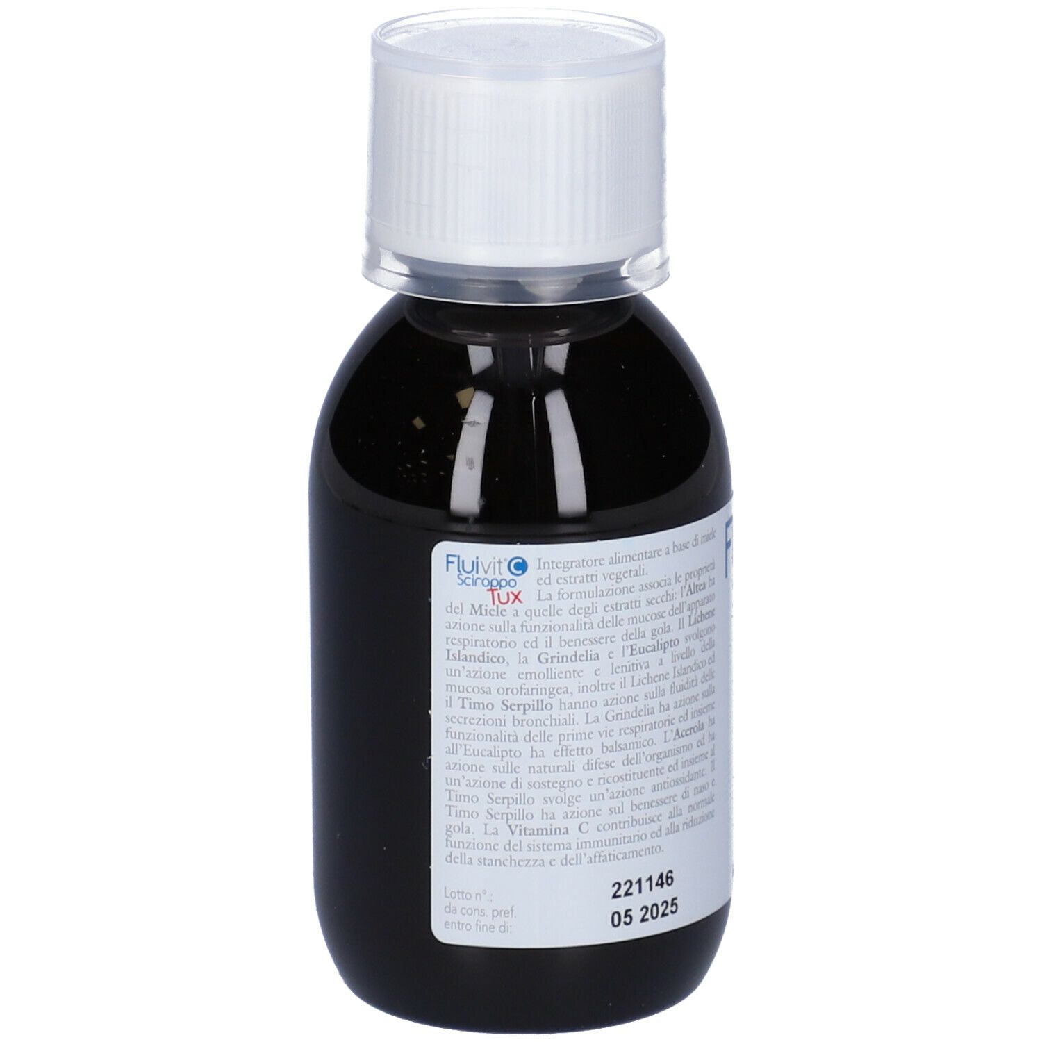 Fluivit C Sciroppo Tux Flacone 150 Ml