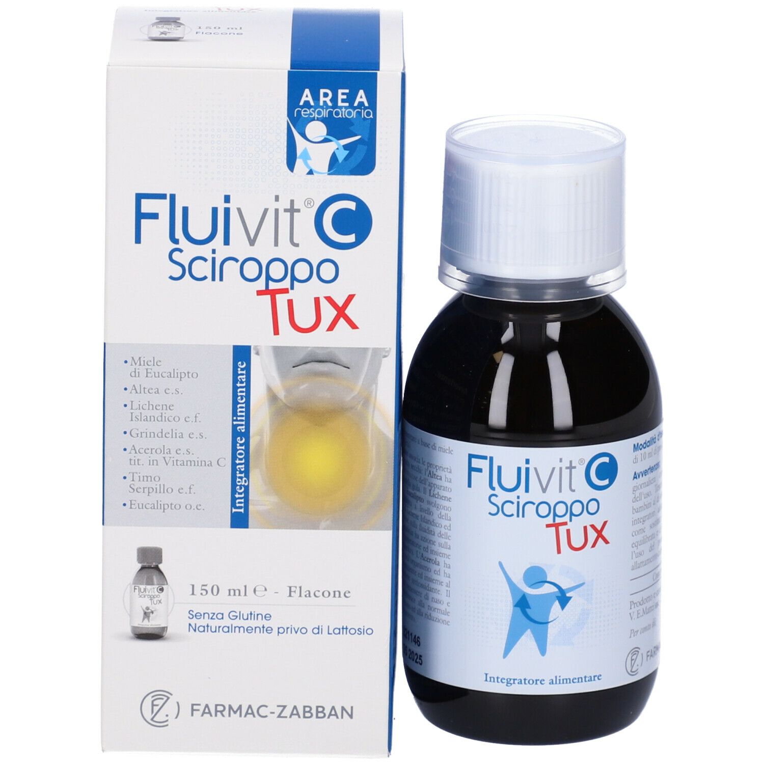 Fluivit C Sciroppo Tux Flacone 150 Ml