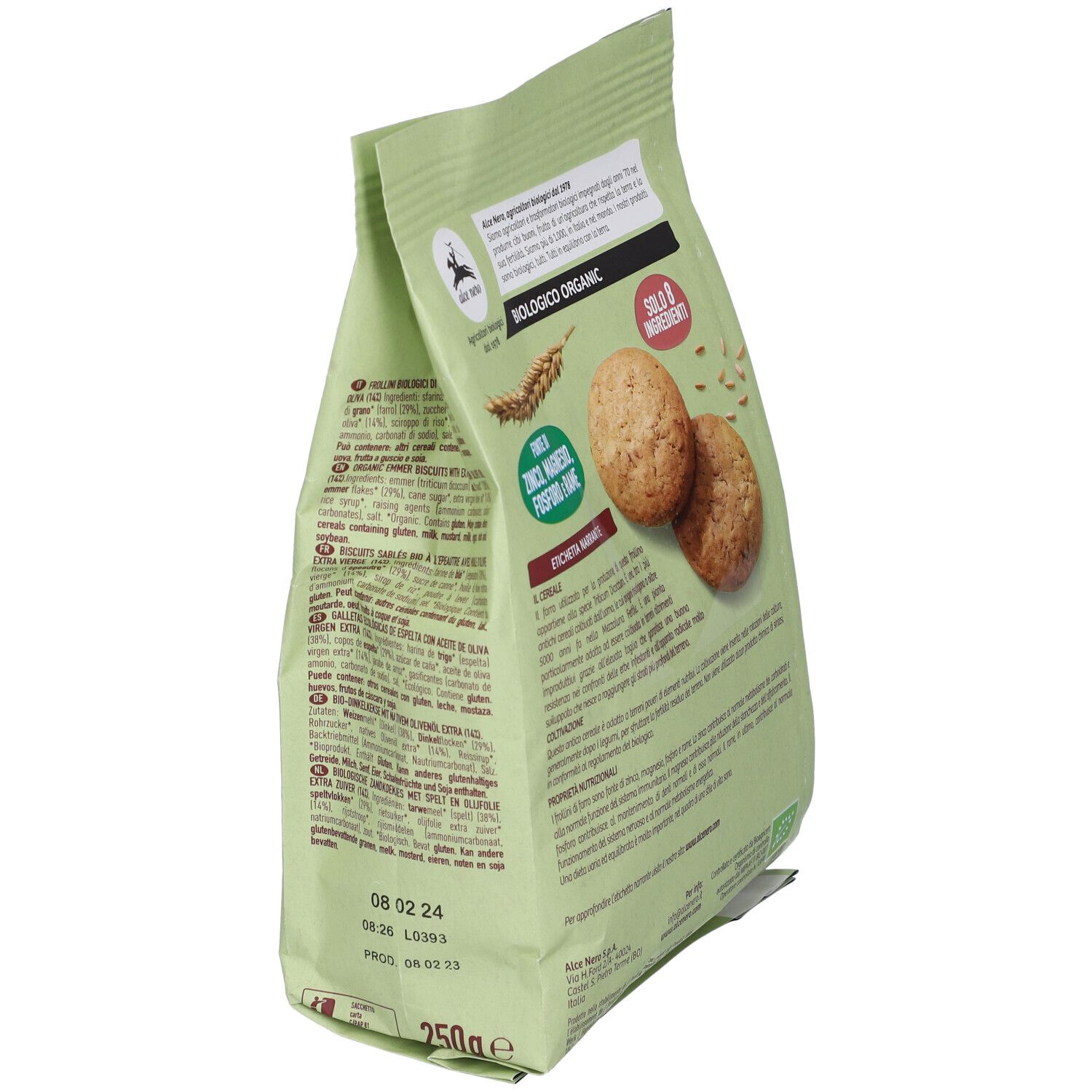 Frollino Di Farro Bio 250 G