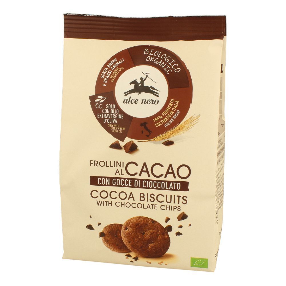 Frollino Al Cacao Con Gocce Di Cioccolato Bio 250 G