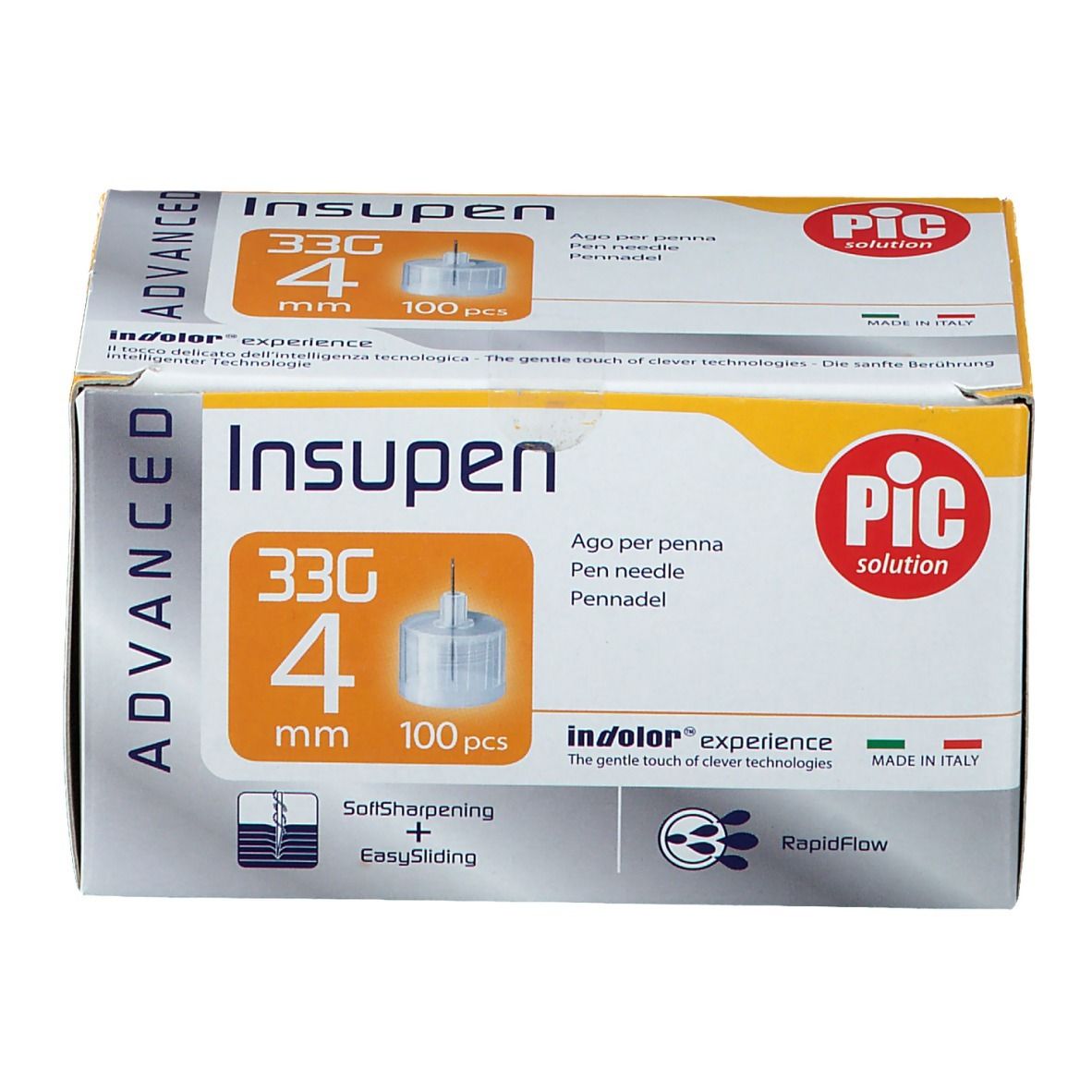 Pic Insupen Advanced 33G 4 mm