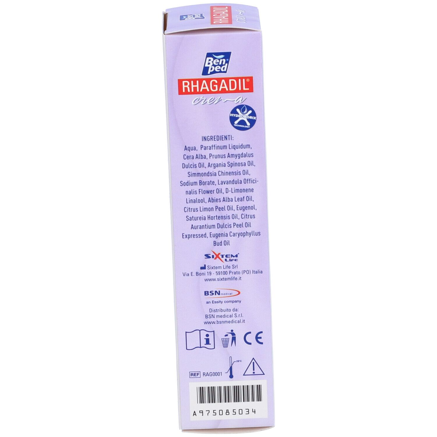 Rhagadil Crema Prevenzione Ragadi 50 Ml
