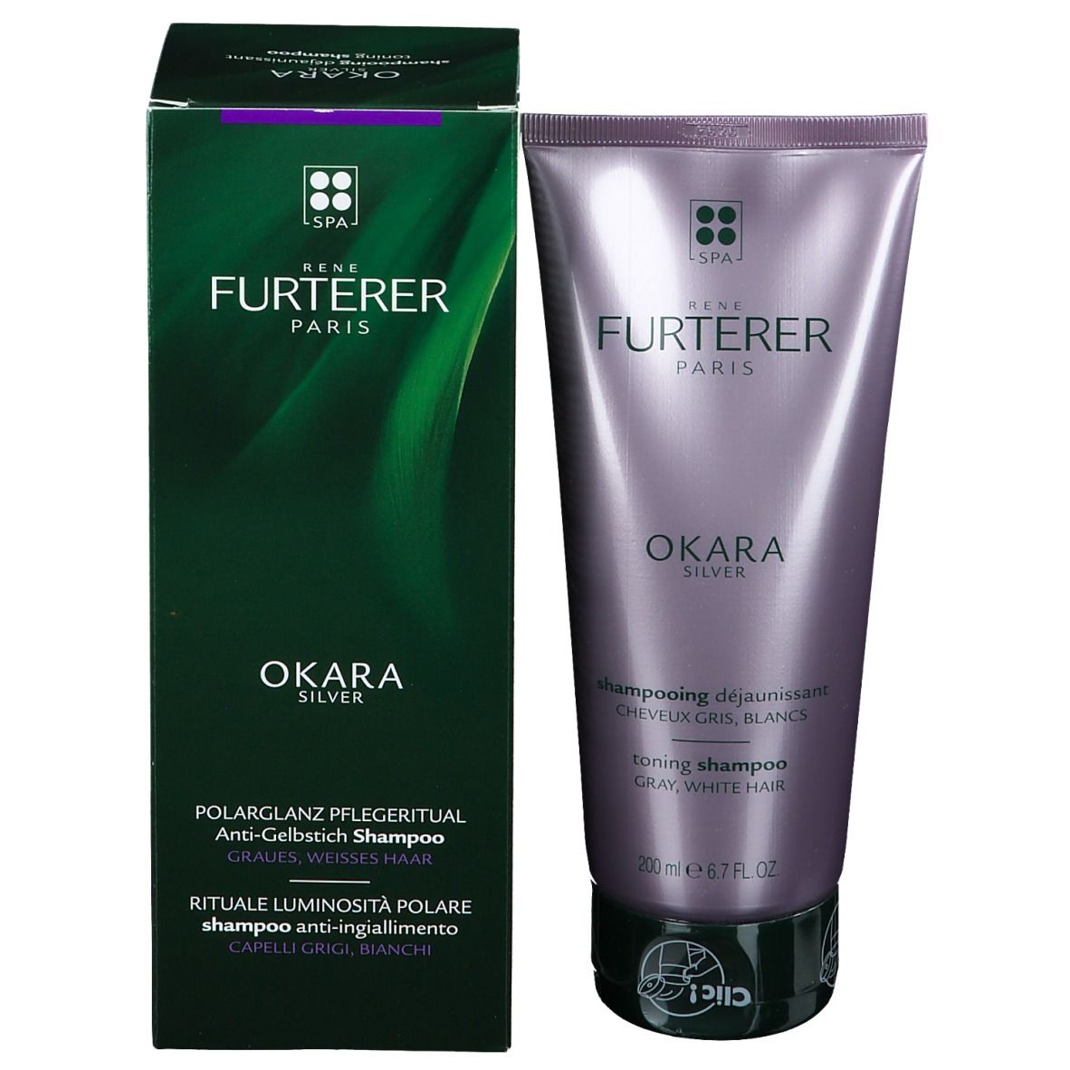 RENE FURTERER Okara Silver Shampoo Anti-ingiallimento