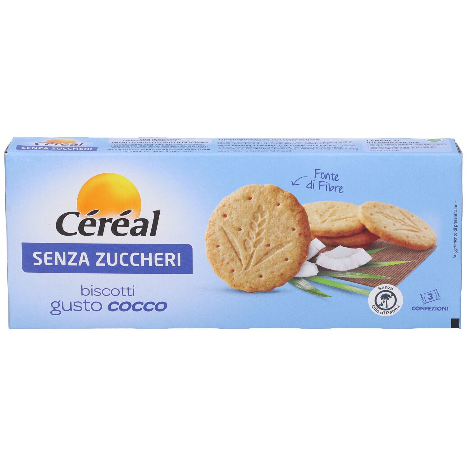 Cereali proteici senza zuccheri gusto Cocco 248g