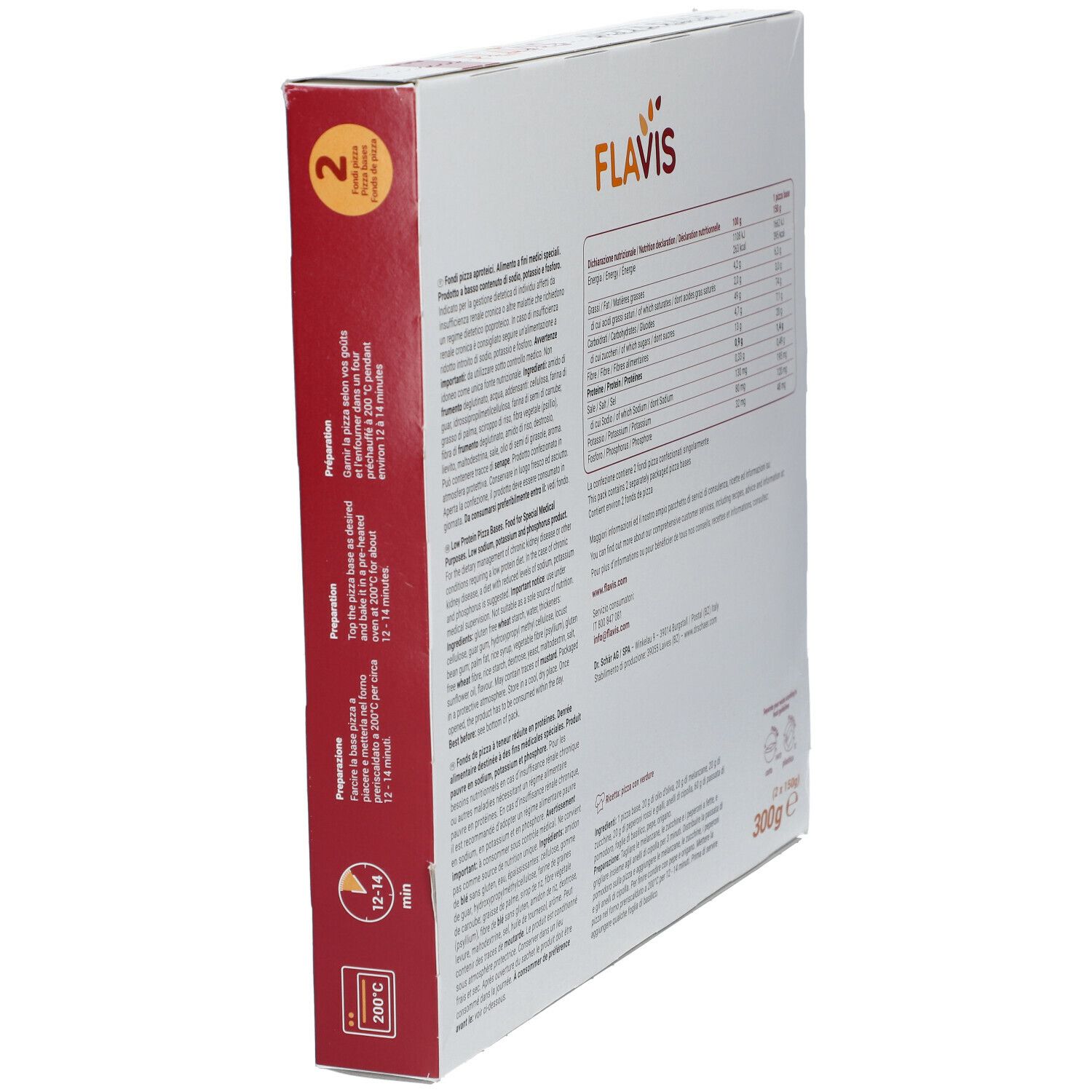 FLAVIS Pizza Base