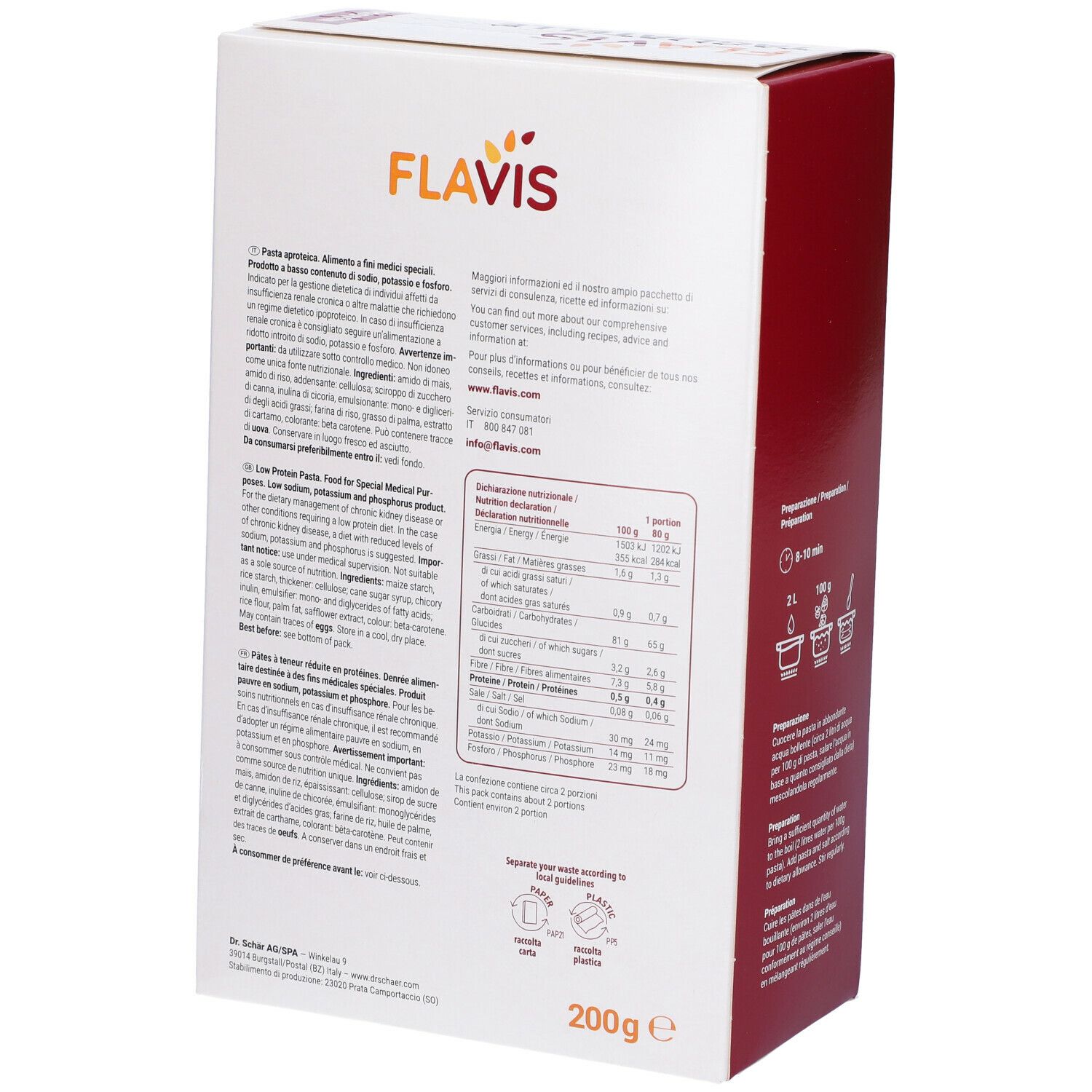FLAVIS Tagliatelle