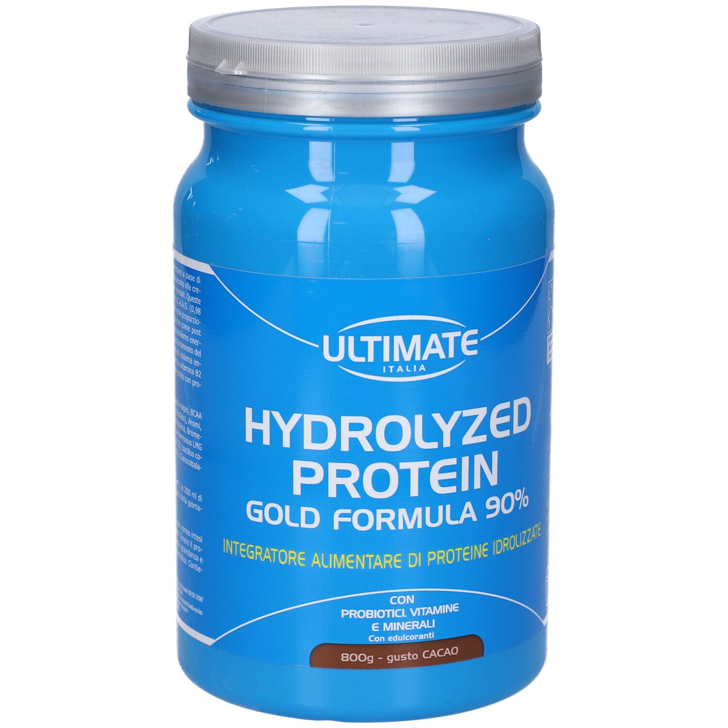 Ultimate Hydrolized Protein Gold Formula 90% Gusto Cacao 800 G Senza Glutine