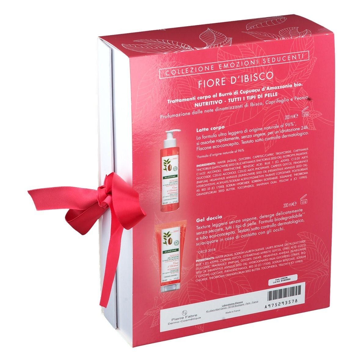 KLORANE Collezione Emozioni Seducenti Fiore d'Ibisco