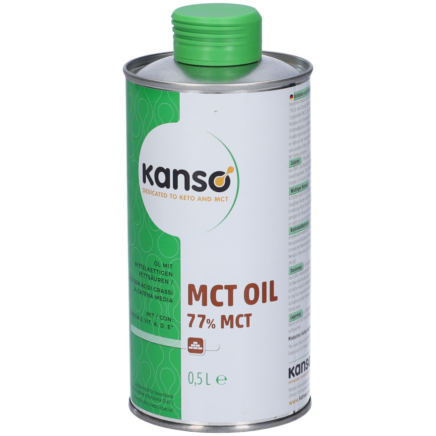 Kanso MCT Olio 77% Olio di Acidi Grassi
