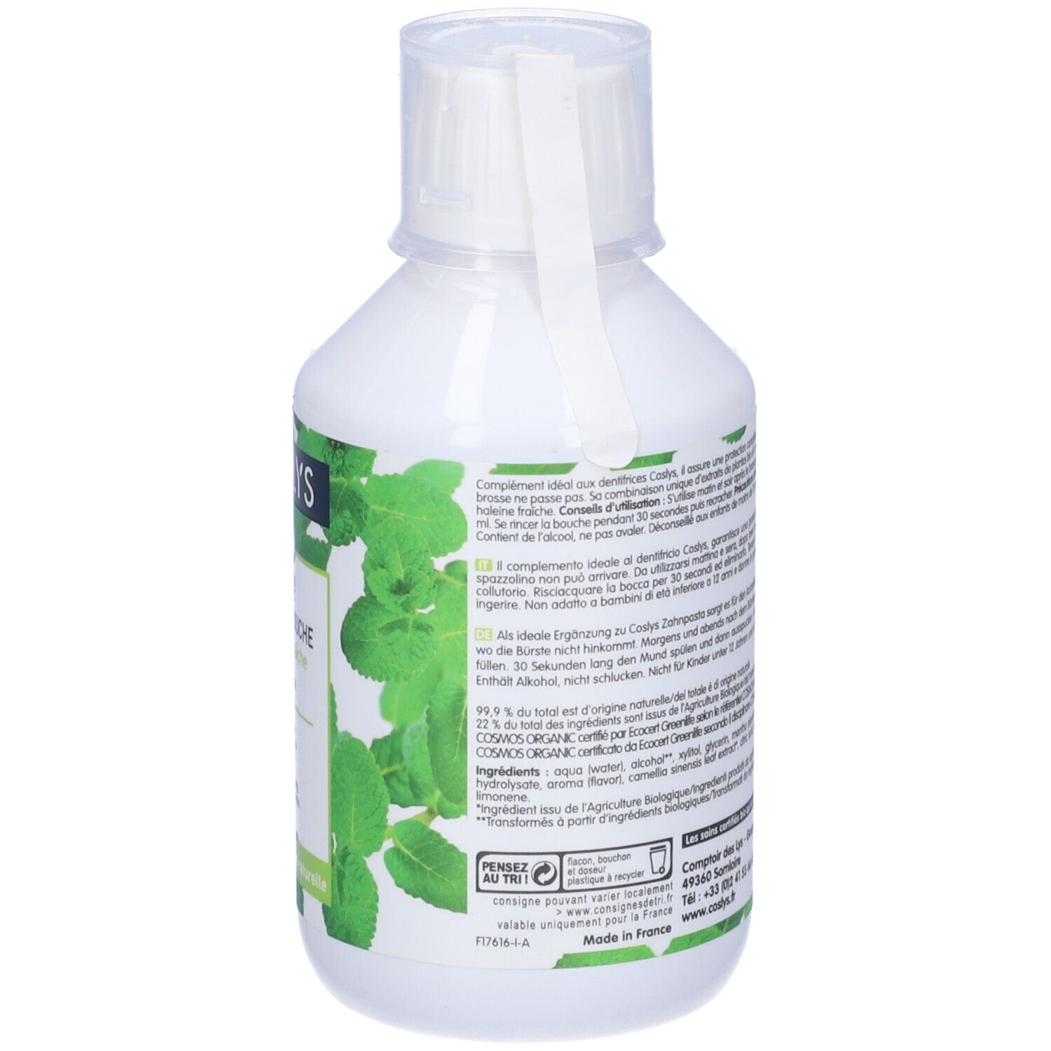 Coslys Collutorio Alla Menta Bio