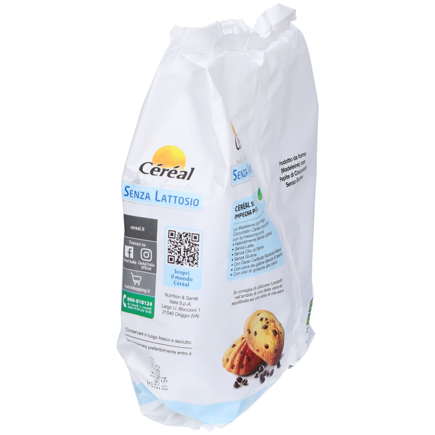 Céréal Madeleine Con Pepite Di Cioccolato
