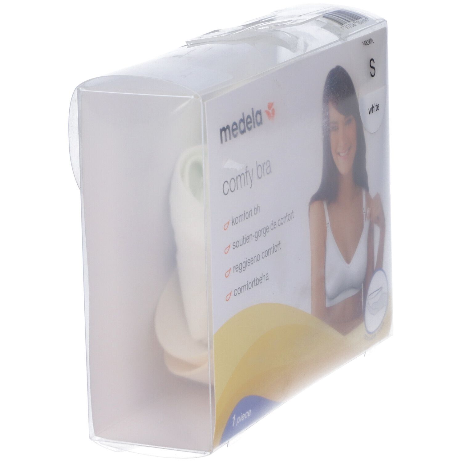 Comfy Bra Reggiseno Per Gravidanza E Allattamento Bianco S