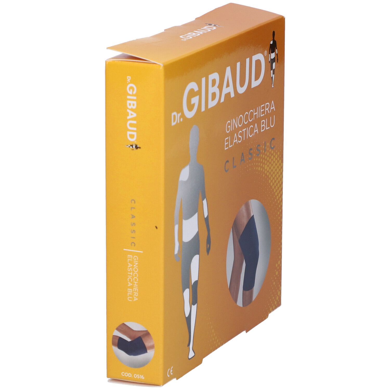 Ginocchiera Gibaud Elastica Blu 1