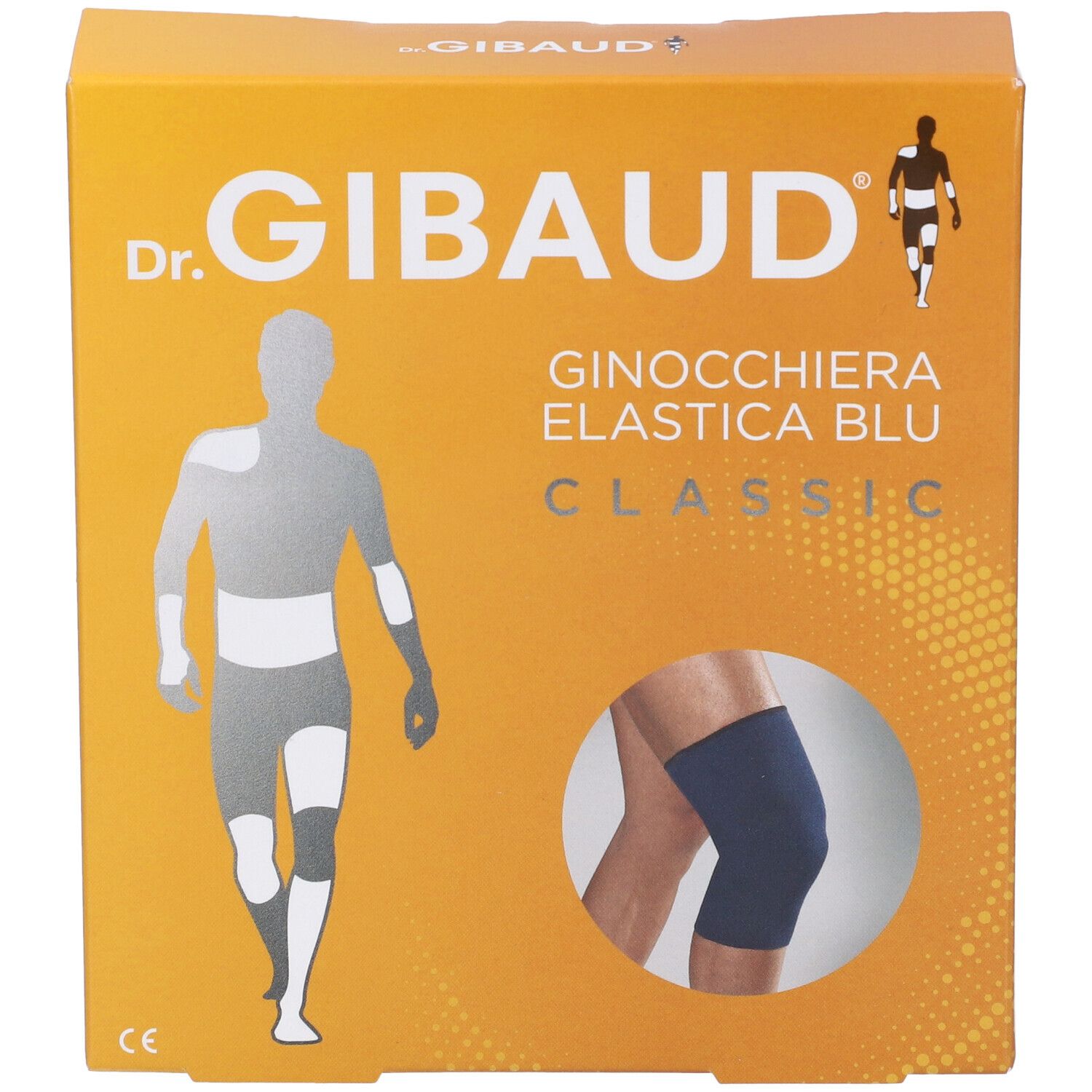 Ginocchiera Gibaud Elastica Blu 1