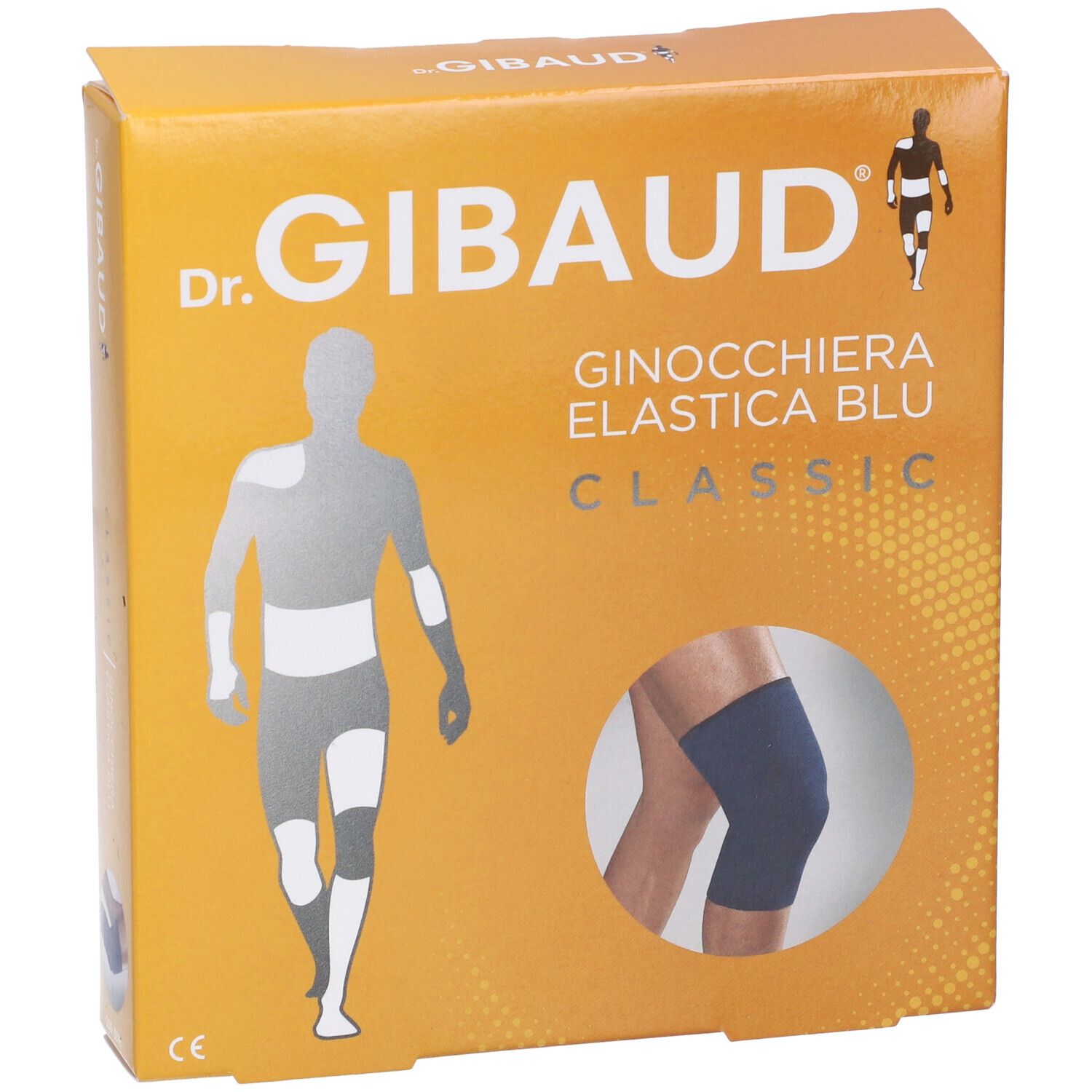 Ginocchiera Gibaud Elastica Blu 1