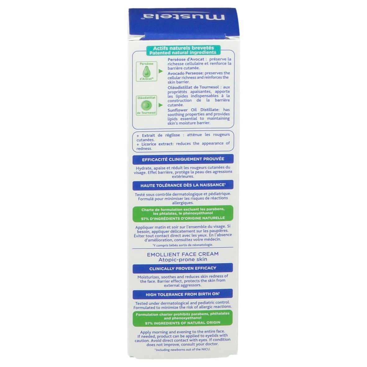 Mustela® Crema Stelatopia Crema Emolliente Viso Pelle Atopica