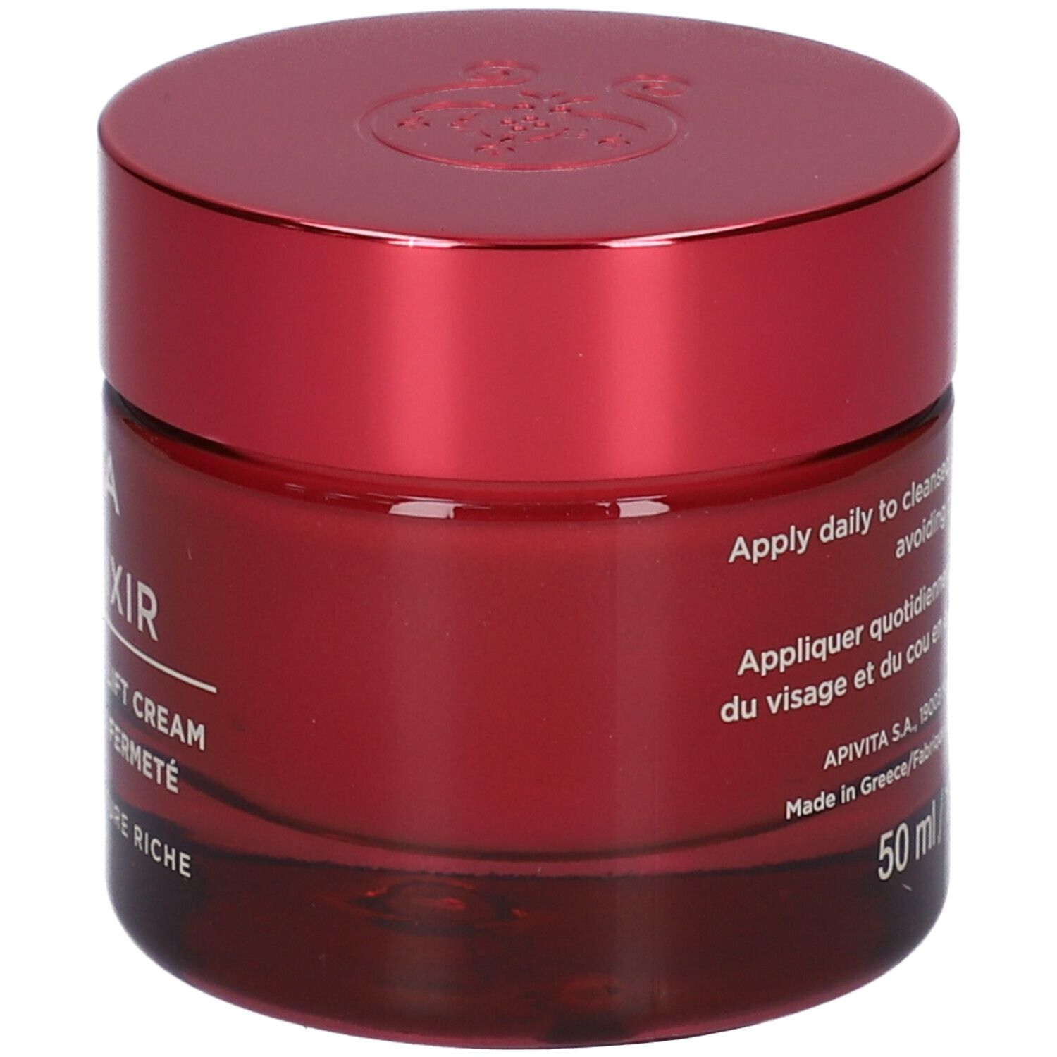APIVITA Wine Elixir Crema Liftante Rughe & Compattezza - Texture Ricca