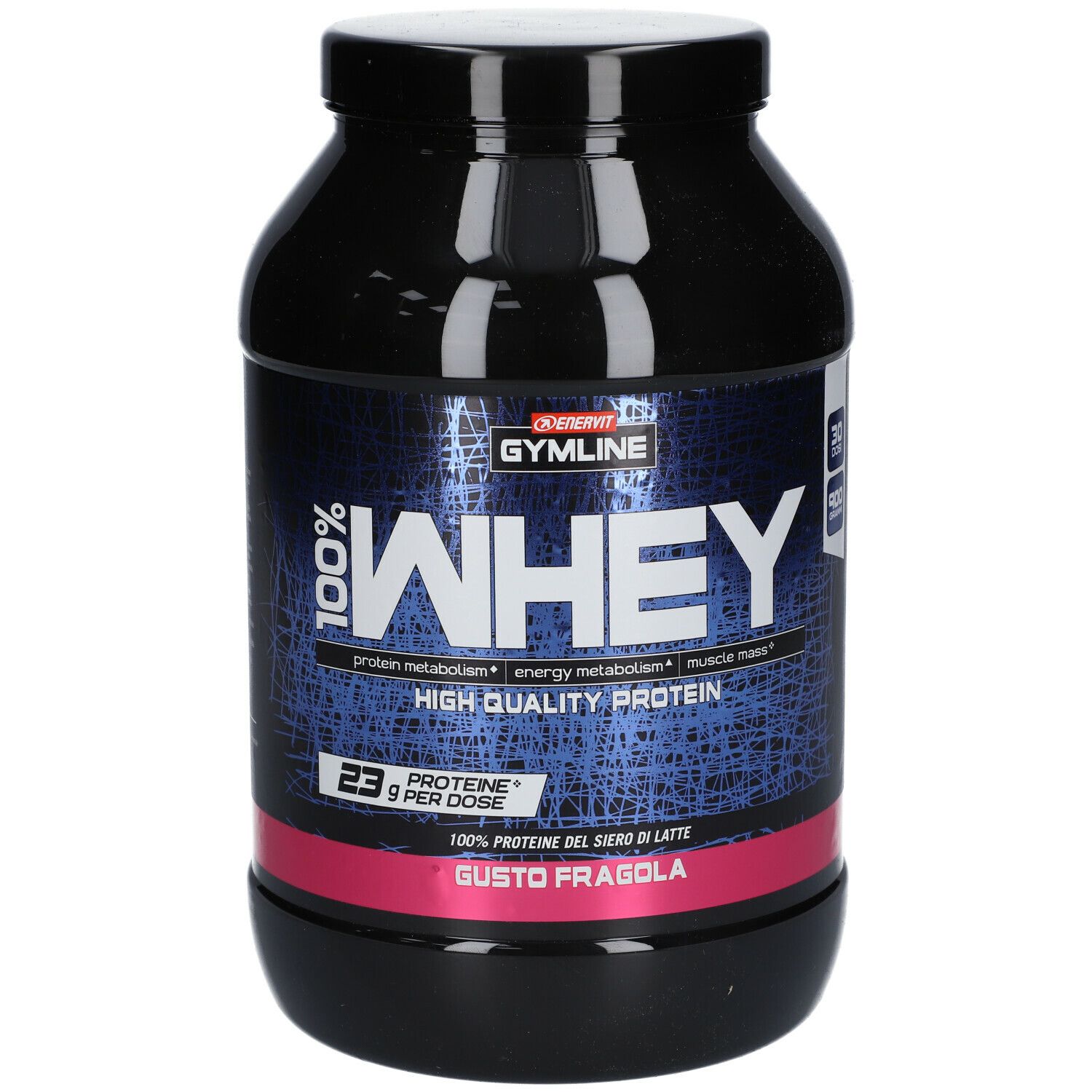ENERVIT® Gymline 100% Whey Protein Fragola