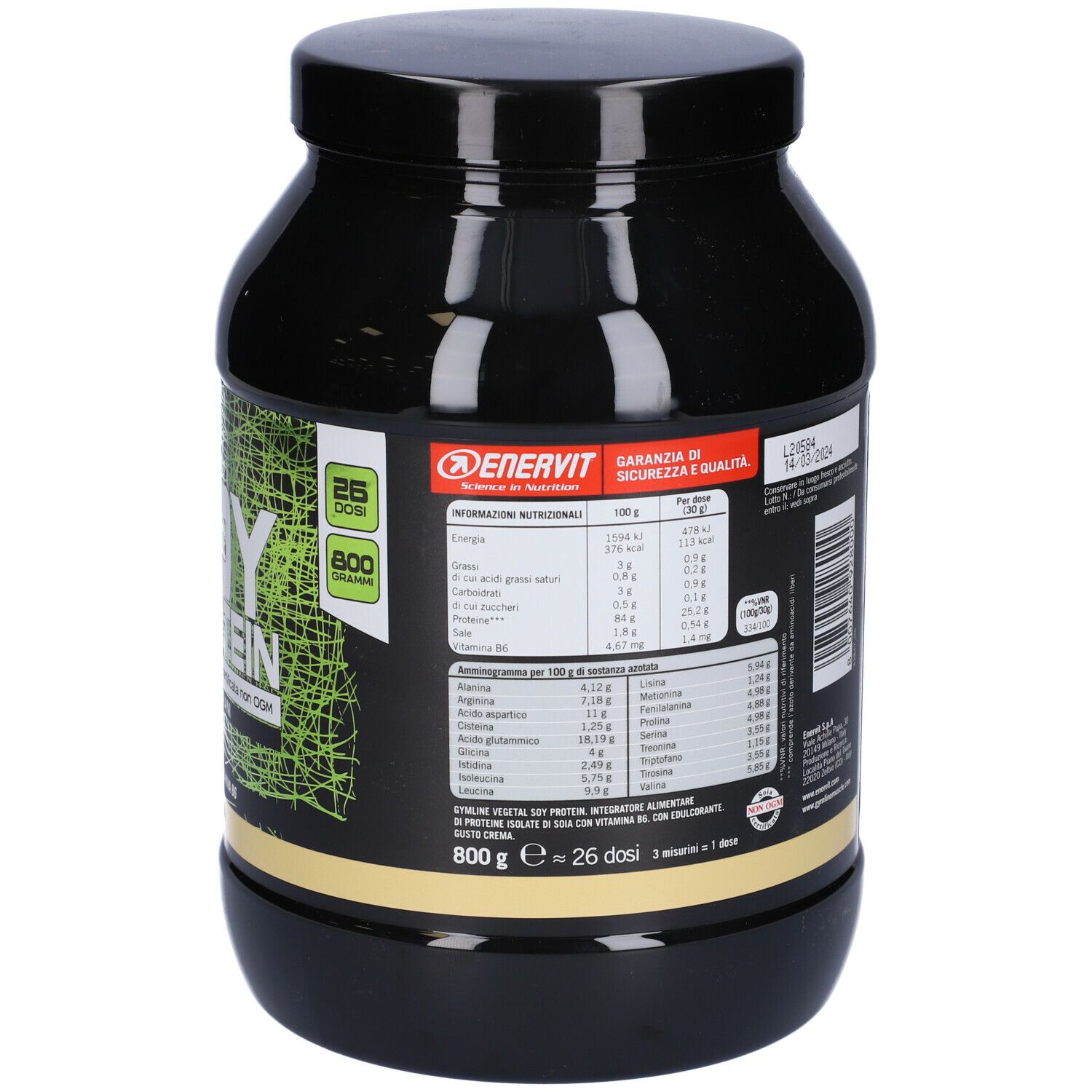ENERVIT® Gymline V Soy Protein
