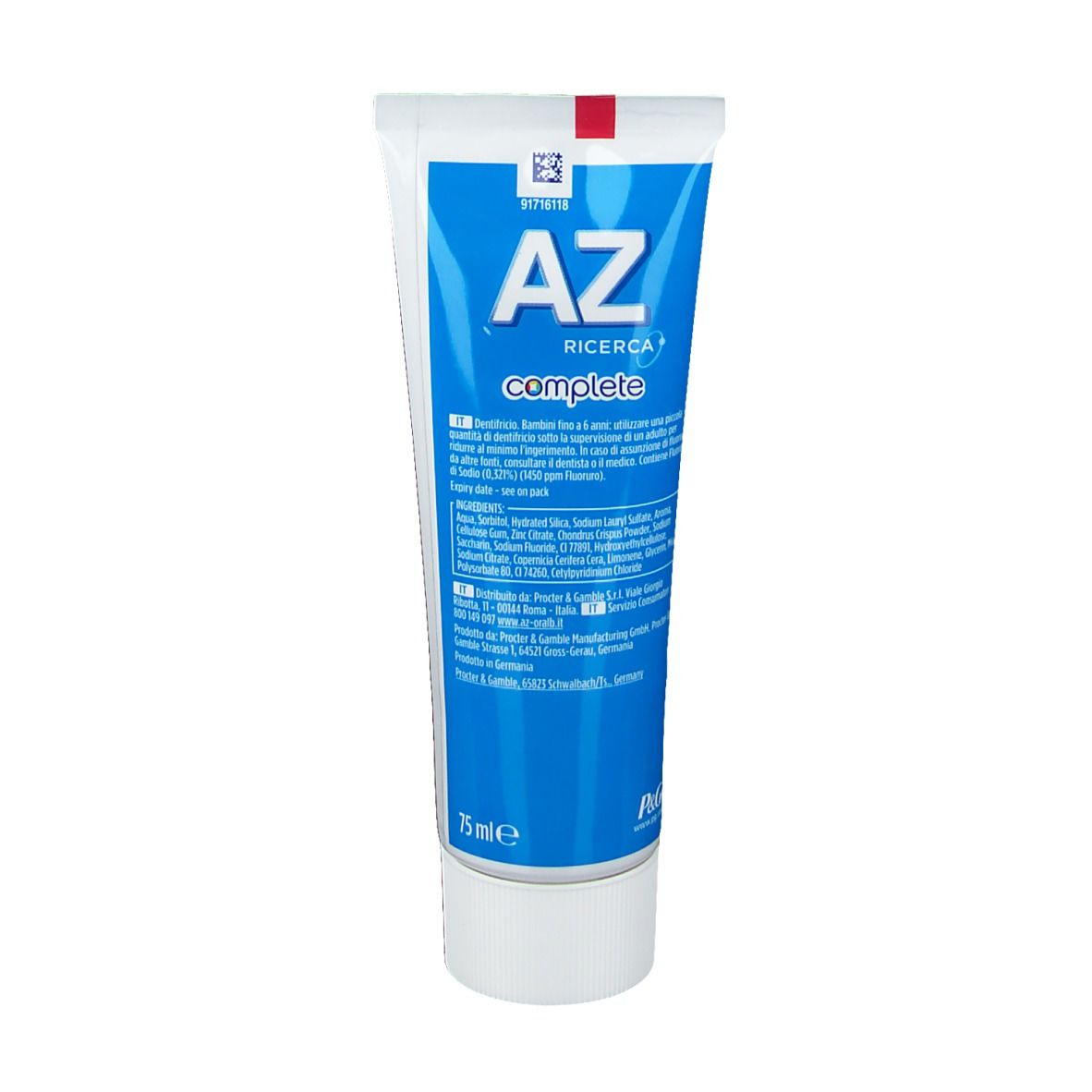 AZ Dentifricio + Collutorio Complete Freschezza