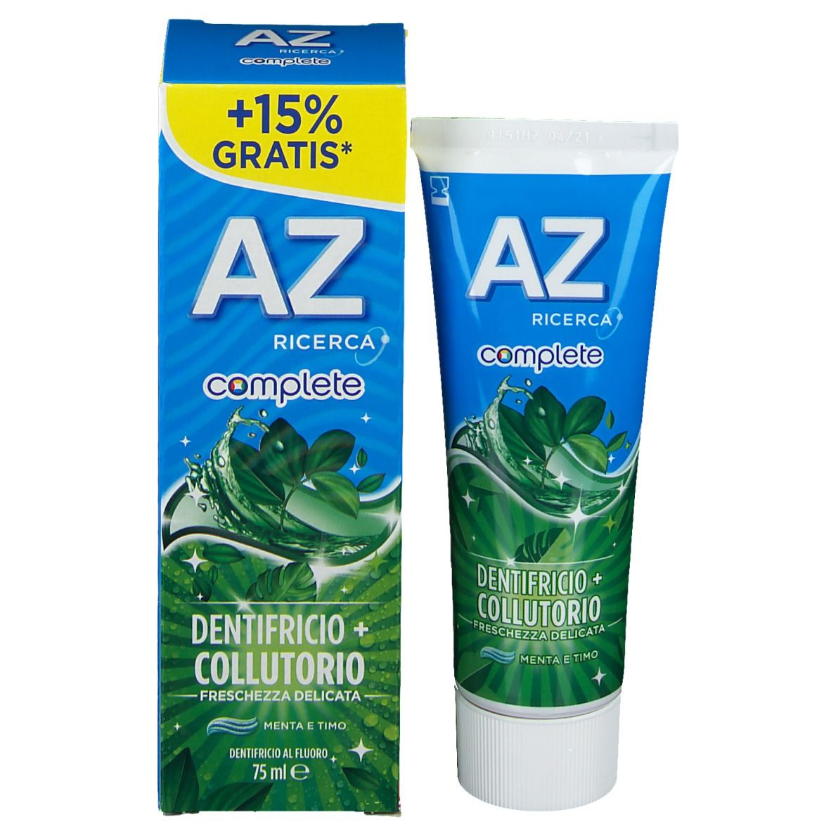 AZ Dentifricio + Collutorio Complete Freschezza