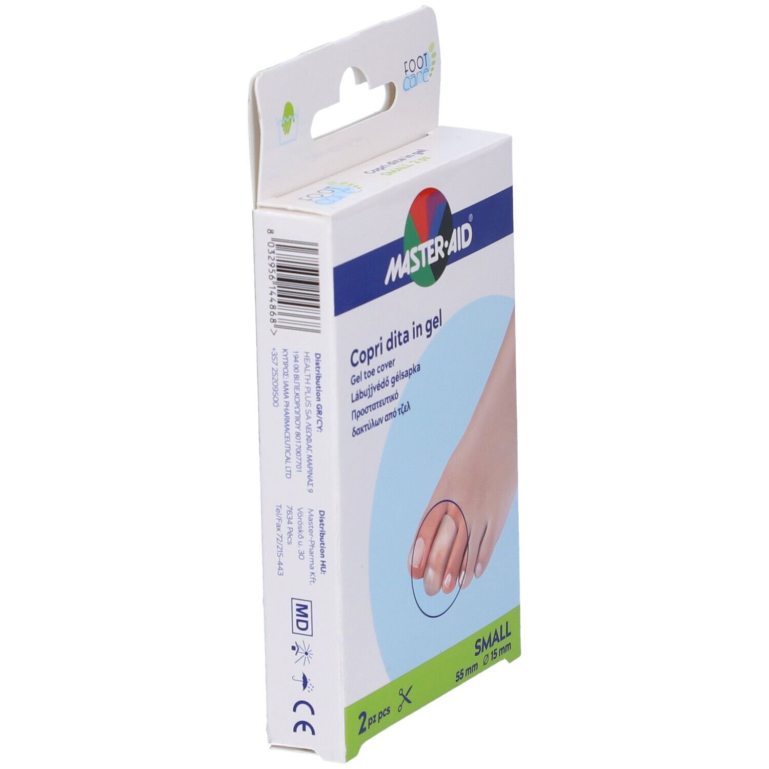Copri Dita Master-Aid Footcare In Gel Small 2 Pezzi C1