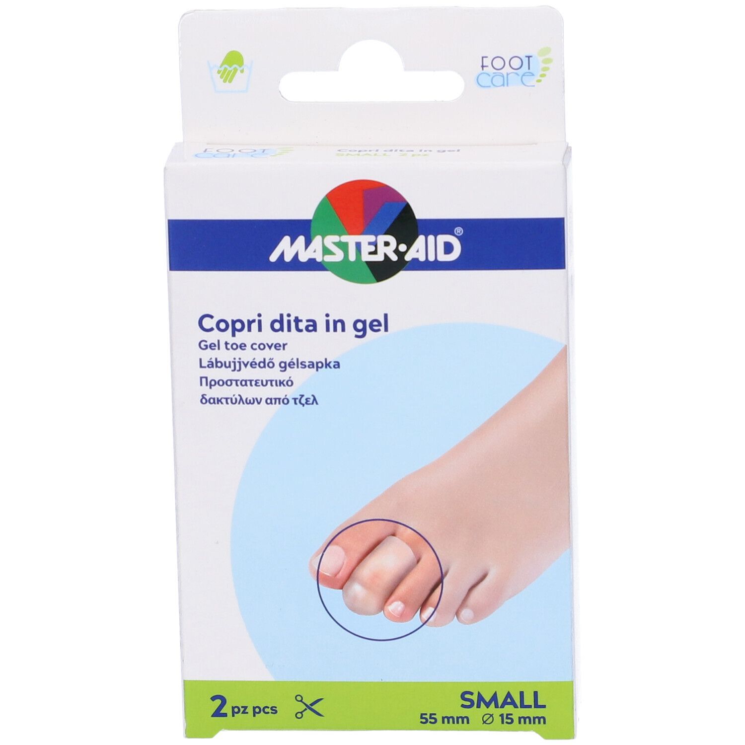 Copri Dita Master-Aid Footcare In Gel Small 2 Pezzi C1
