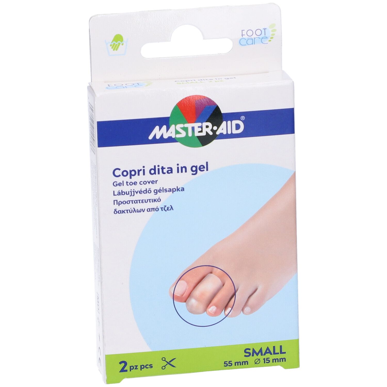 Copri Dita Master-Aid Footcare In Gel Small 2 Pezzi C1