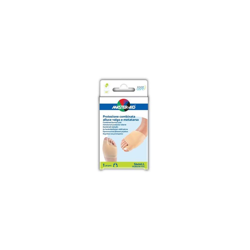 Protezione Master-Aid Footcare Per Alluce Valgo E Metatarso Small 1 Pezzo D7