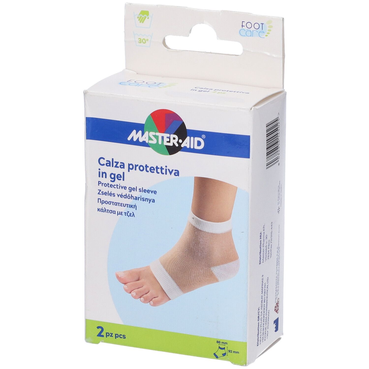 Master Aid Calza Protettiva Tessuto+Gel